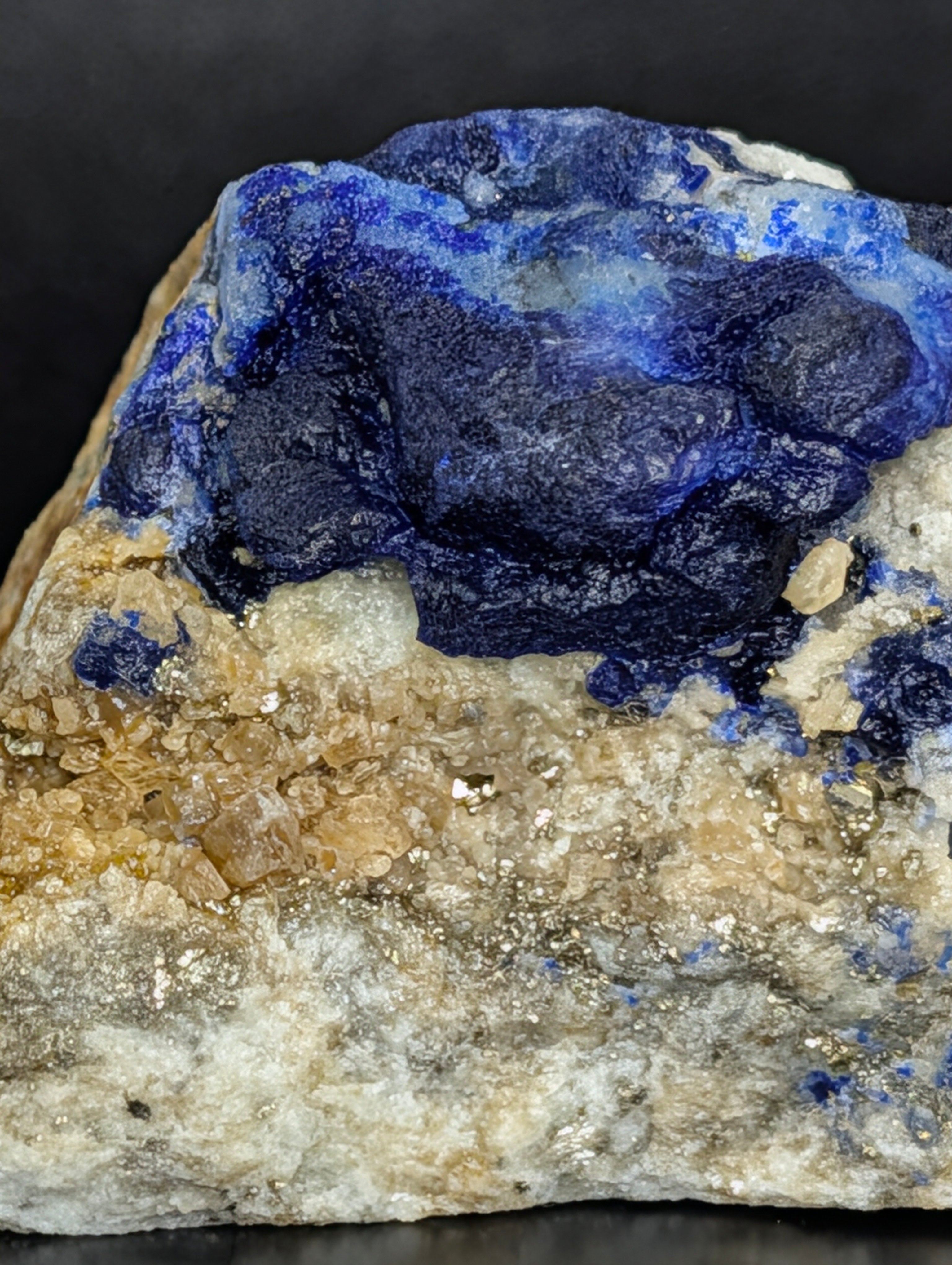 Lazurite with Afghanite & Pyrite Specimen - Afghanistan - UV Reactive by Sacred Alchemy Studios
