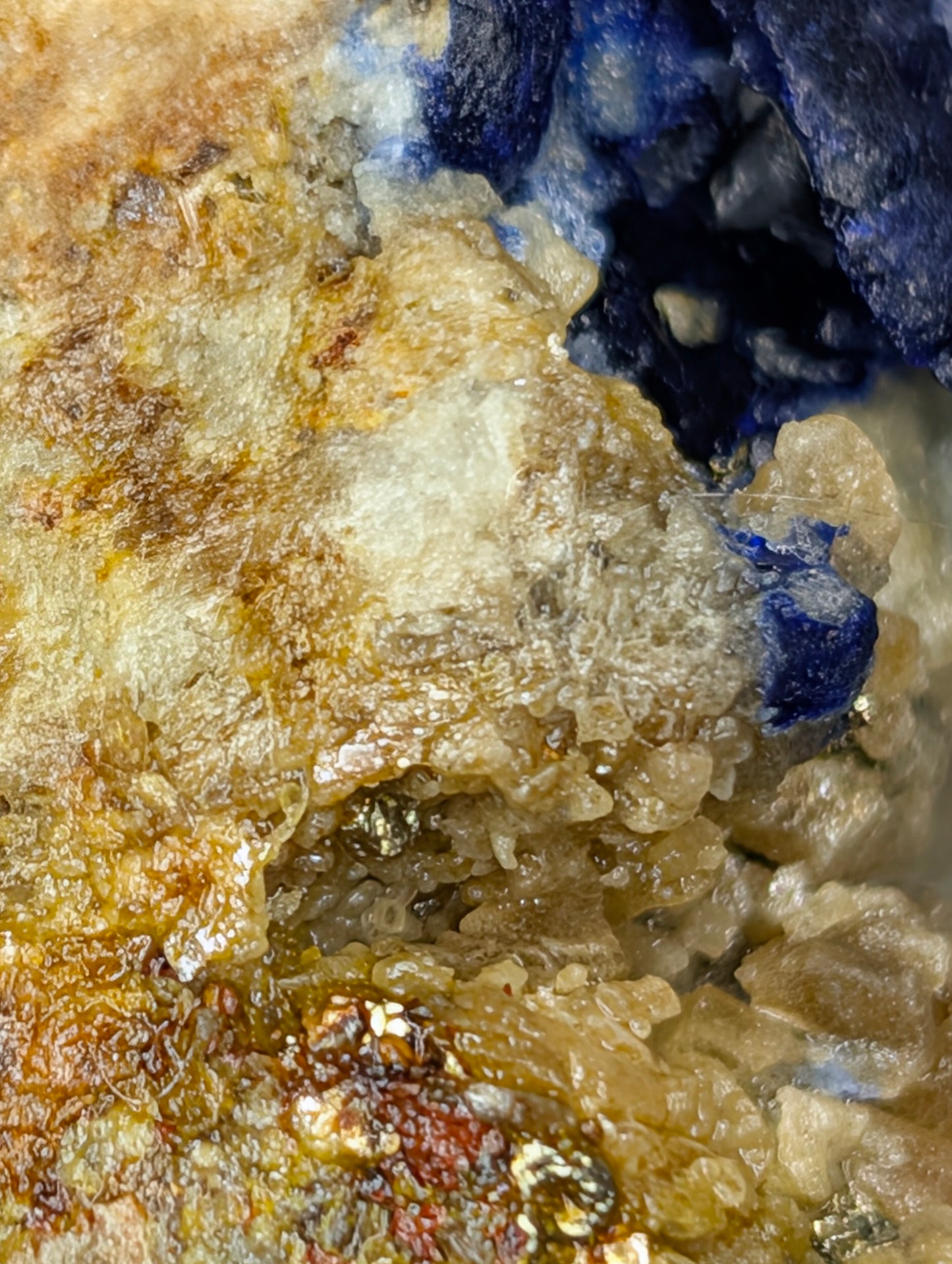 Lazurite with Afghanite & Pyrite Specimen - Afghanistan - UV Reactive