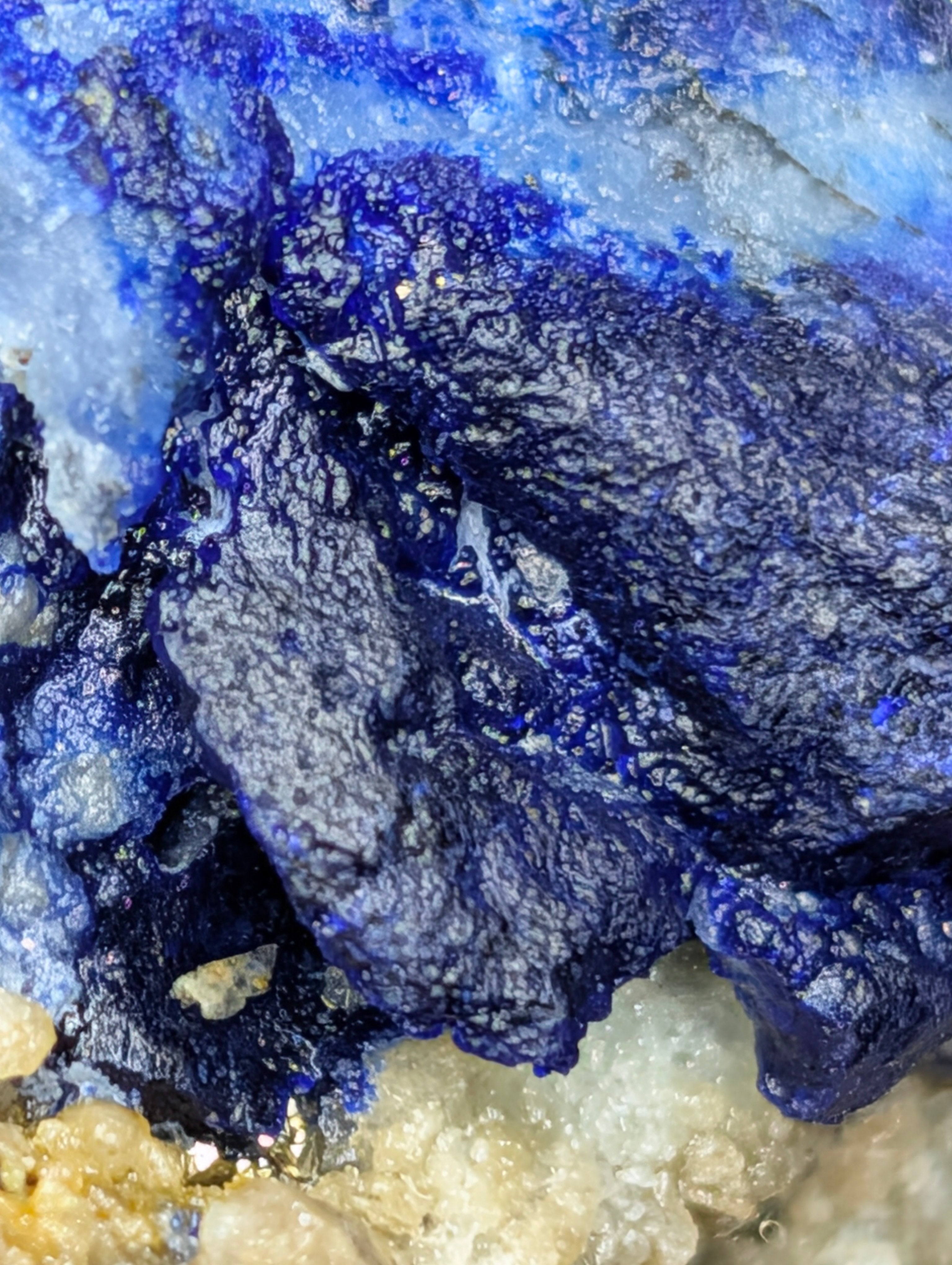 Lazurite with Afghanite & Pyrite Specimen - Afghanistan - UV Reactive by Sacred Alchemy Studios