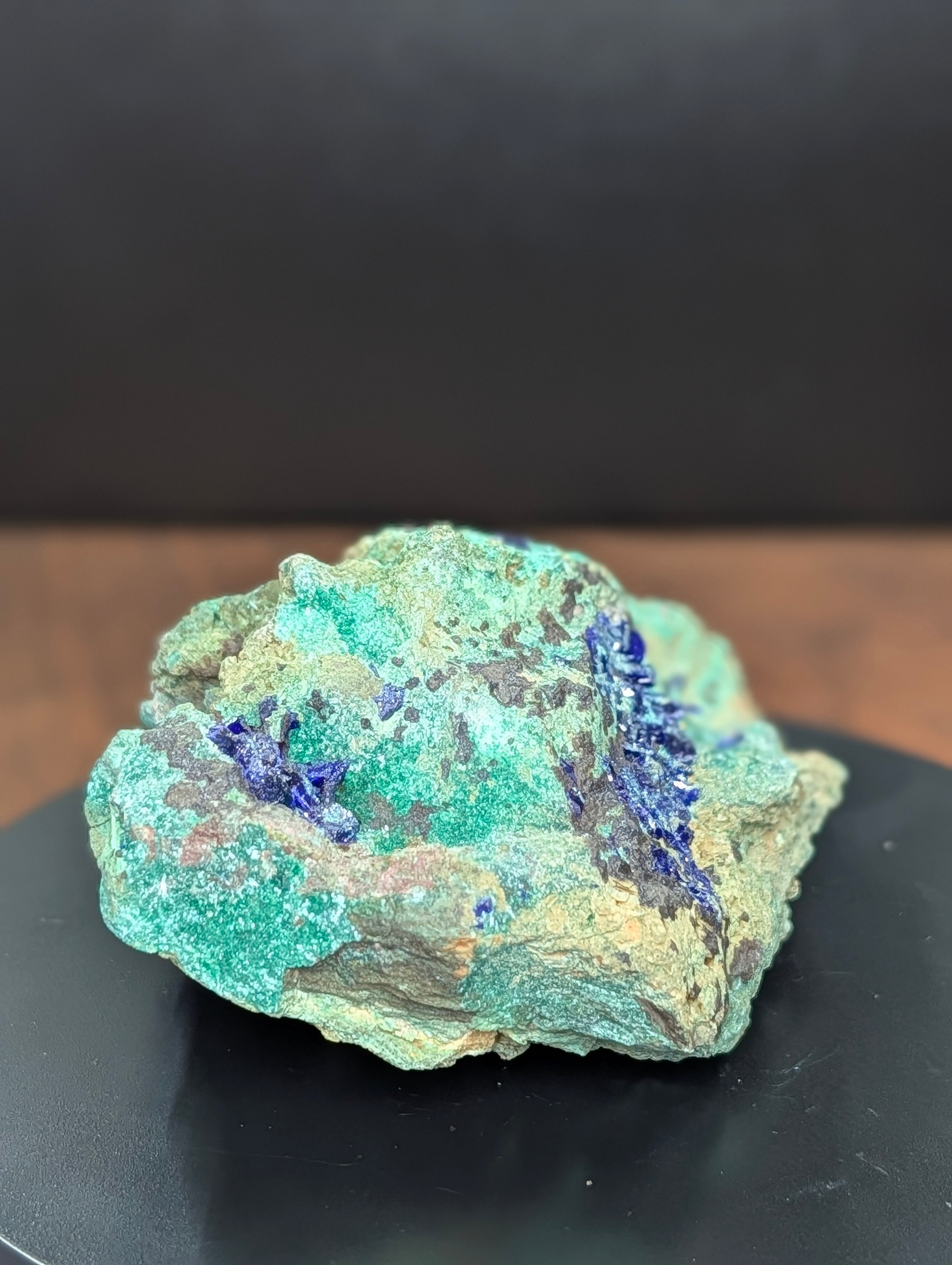 Malachite and Azurite (Morenci, Arizona) by Sacred Alchemy Studios