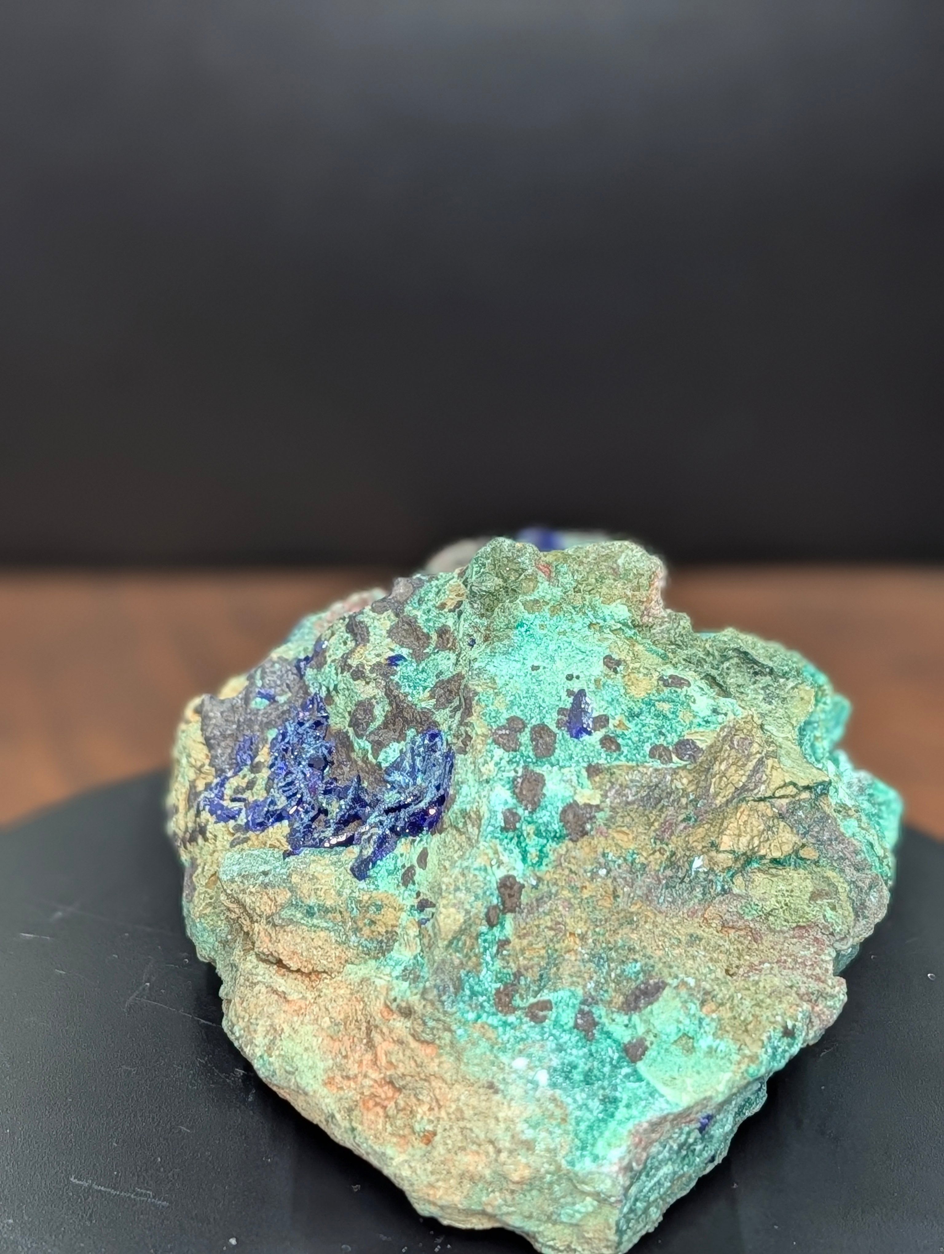 Malachite and Azurite (Morenci, Arizona) by Sacred Alchemy Studios