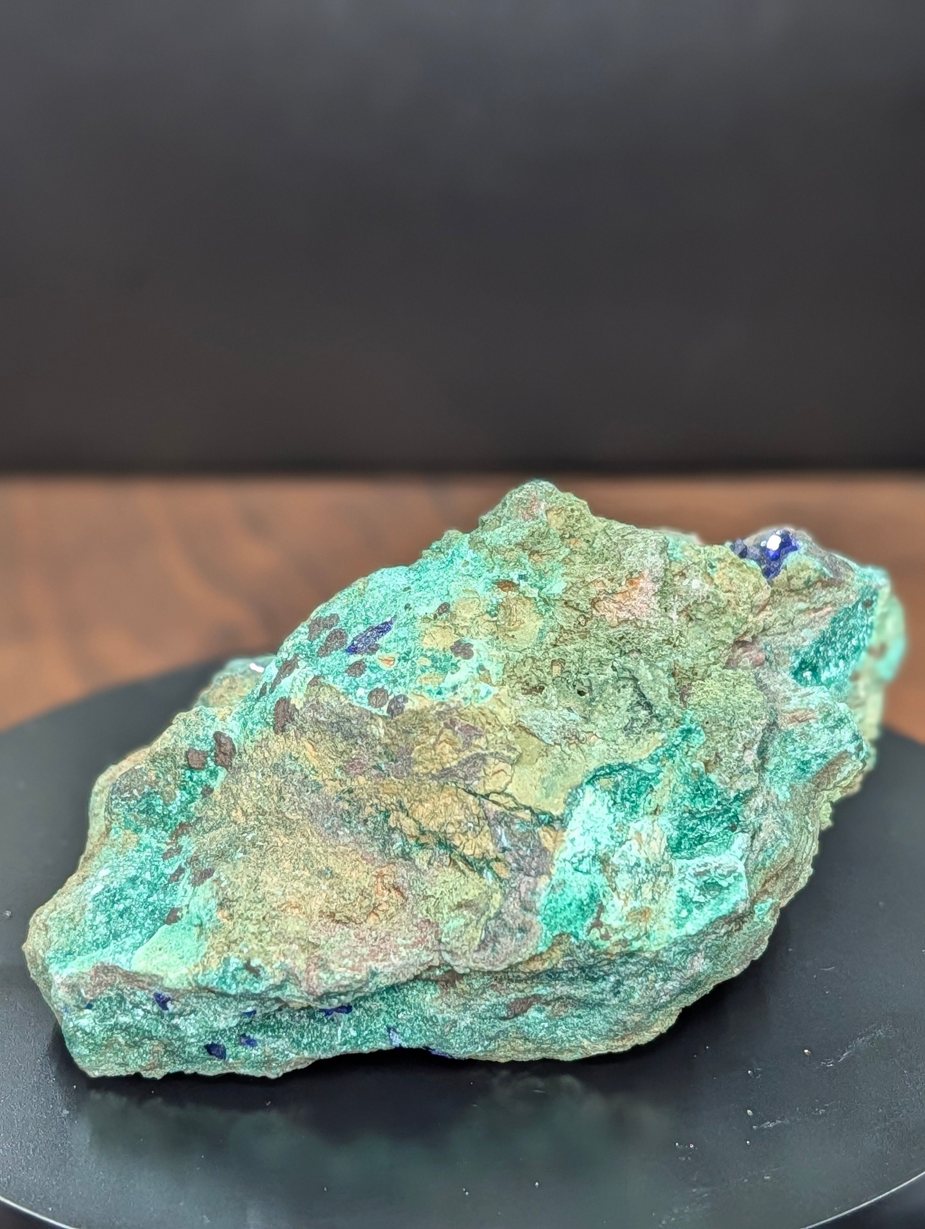 Malachite and Azurite (Morenci, Arizona) by Sacred Alchemy Studios