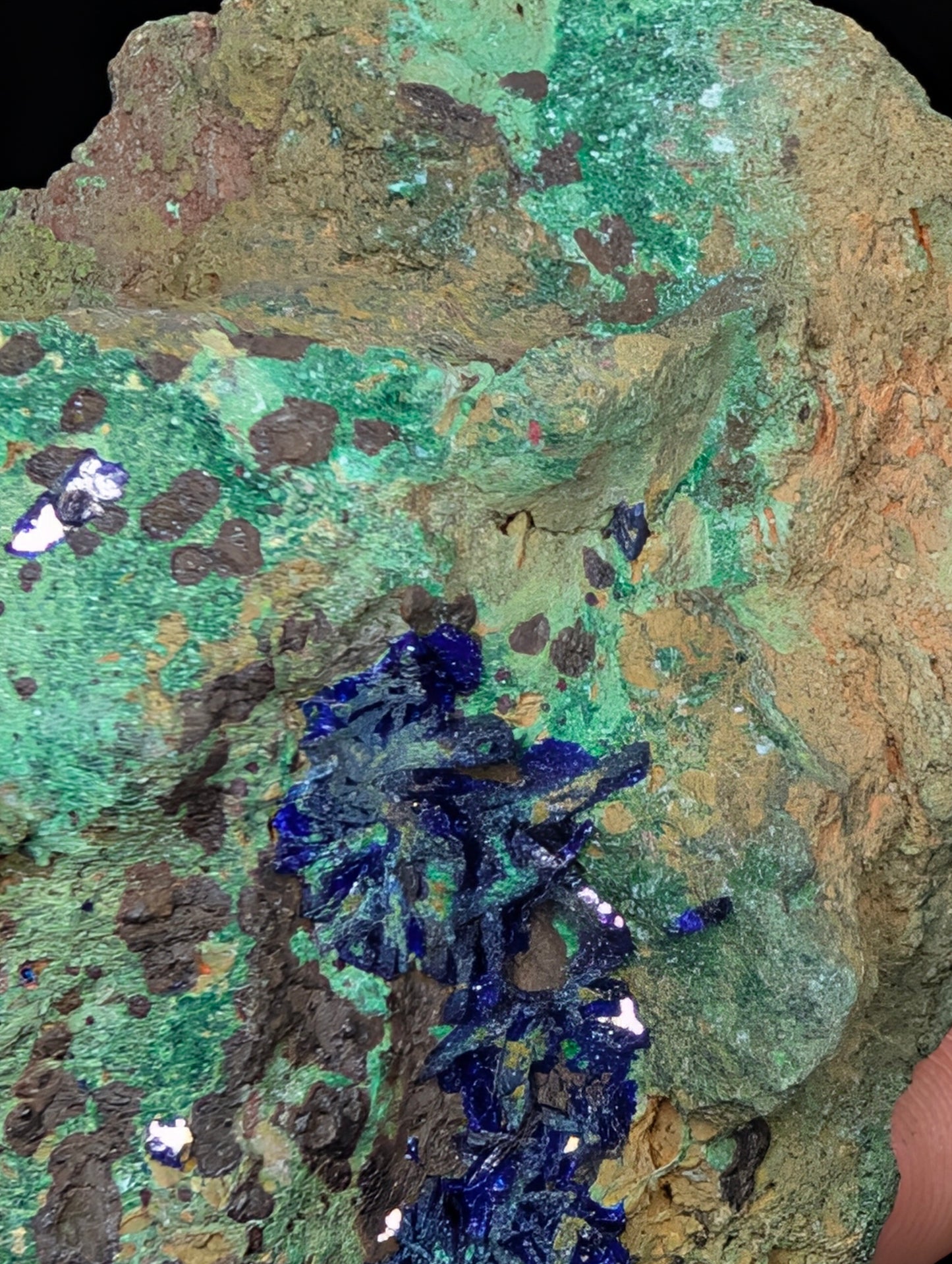 Malachite and Azurite (Morenci, Arizona)