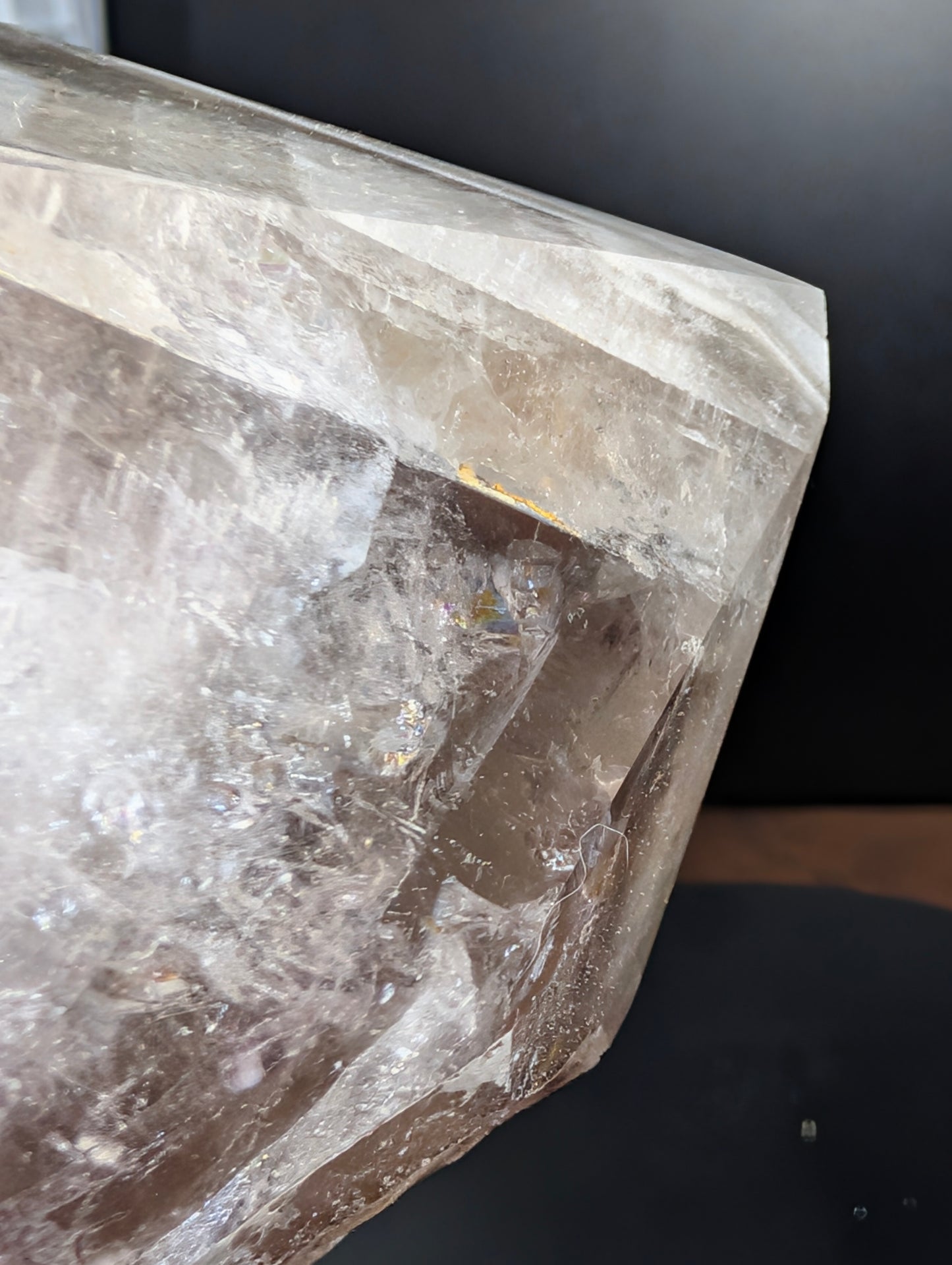 Black "Platinum" Chevron Amethyst (The Specimen) 694 grams