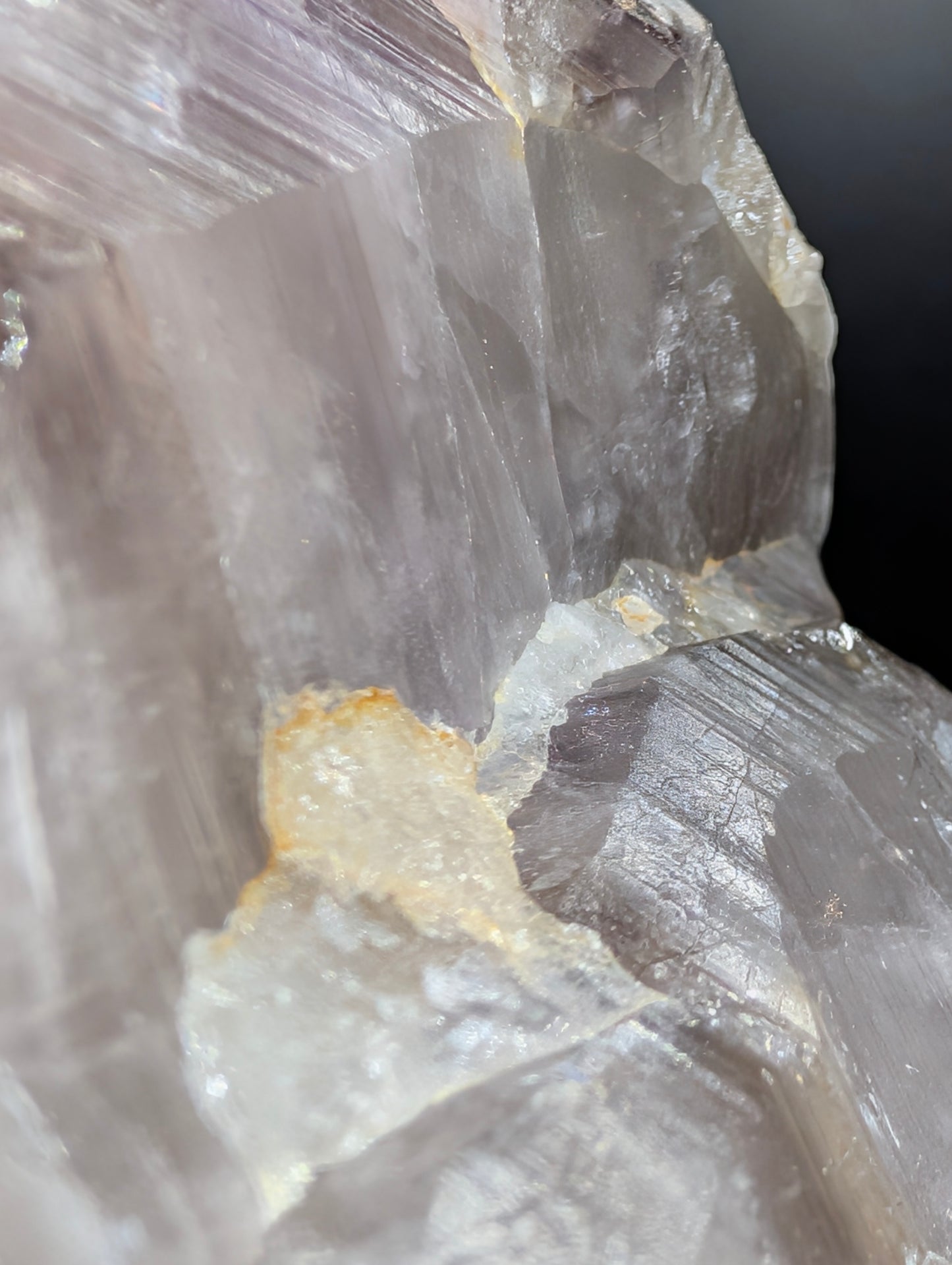 Black "Platinum" Chevron Amethyst (The Specimen) 694 grams