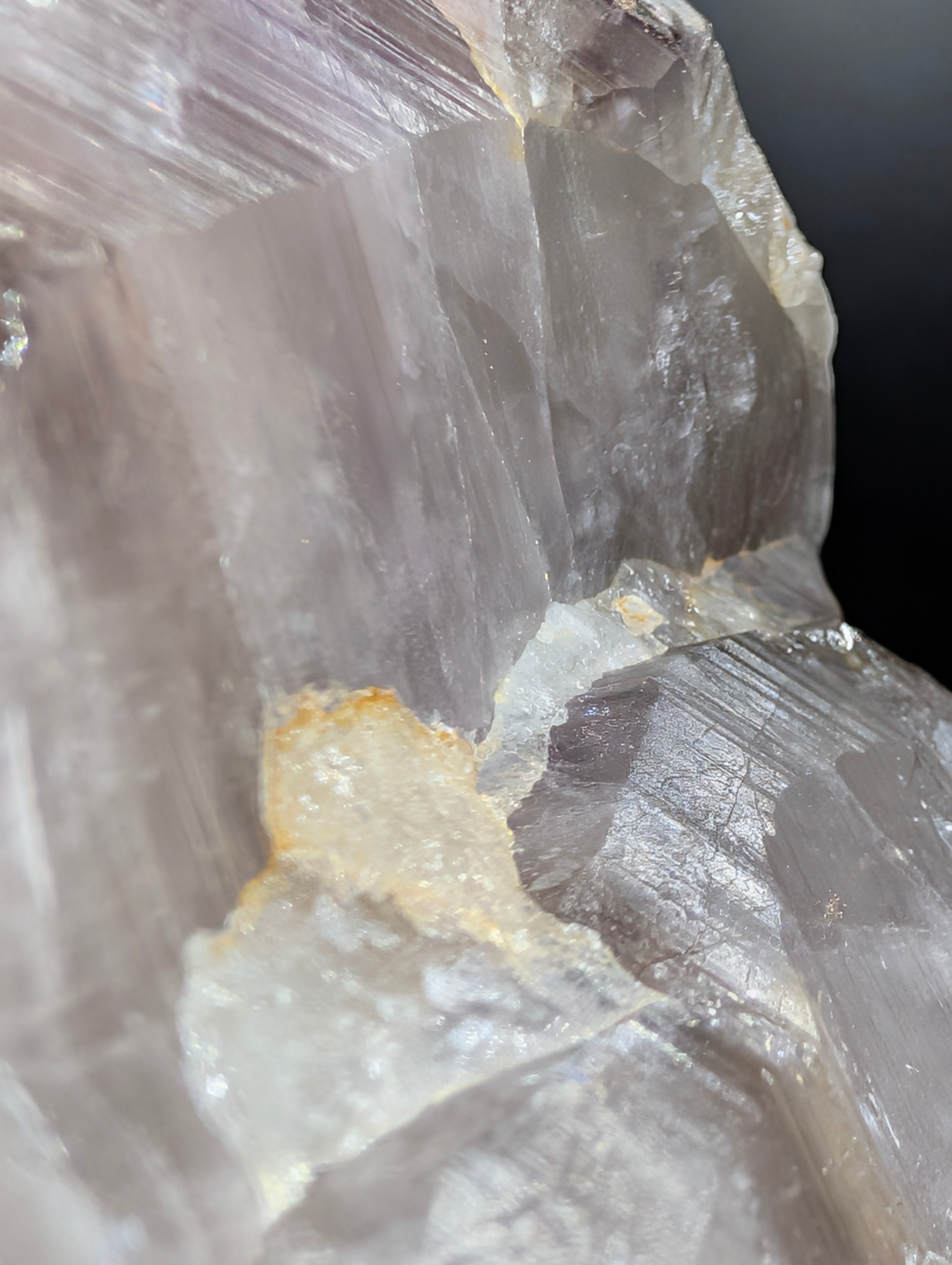 Black "Platinum" Chevron Amethyst (The Specimen) 694 grams by Sacred Alchemy Studios