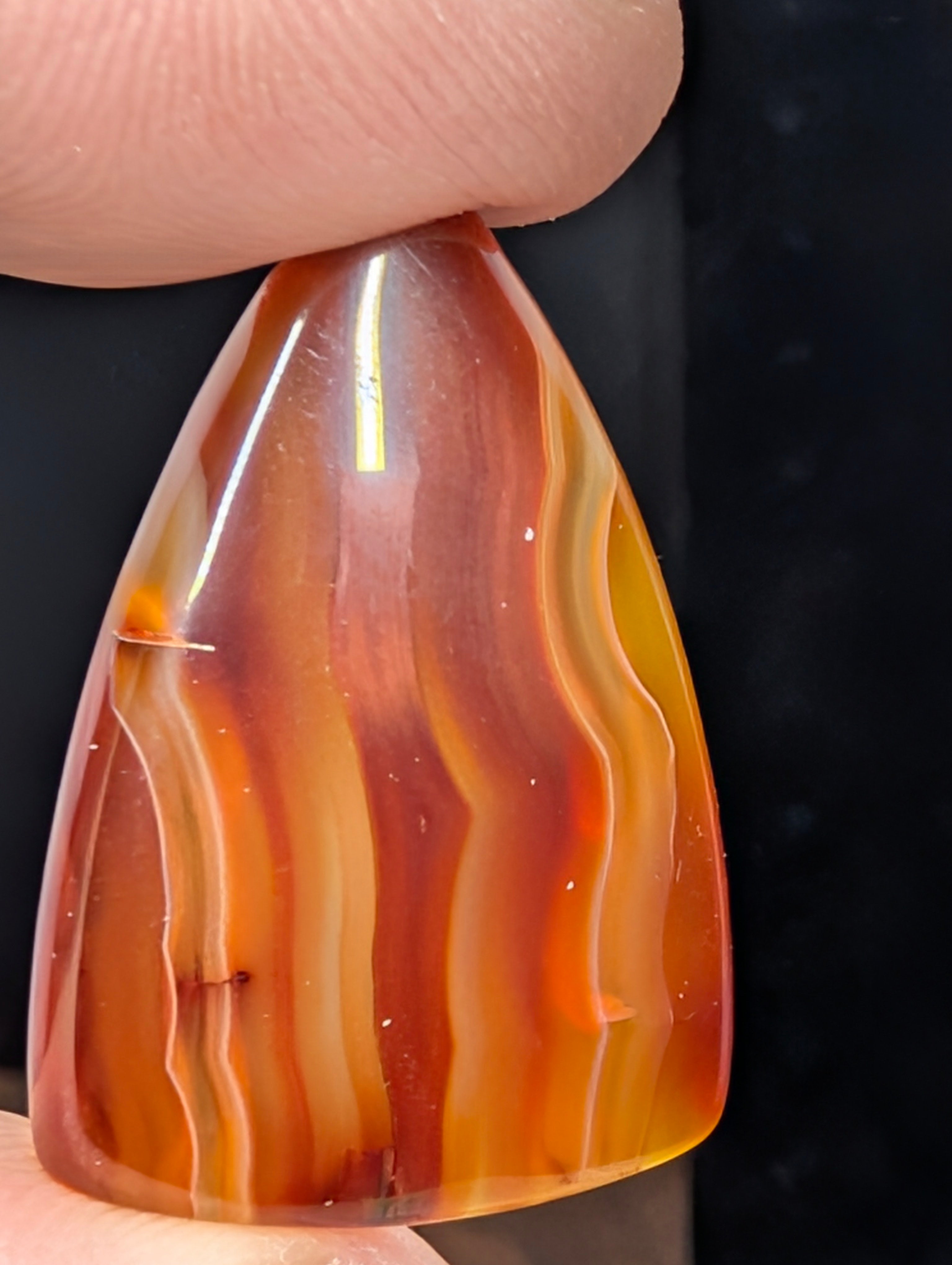 Carnelian - Morocco - 1 pc Cabochon by Sacred Alchemy Studios