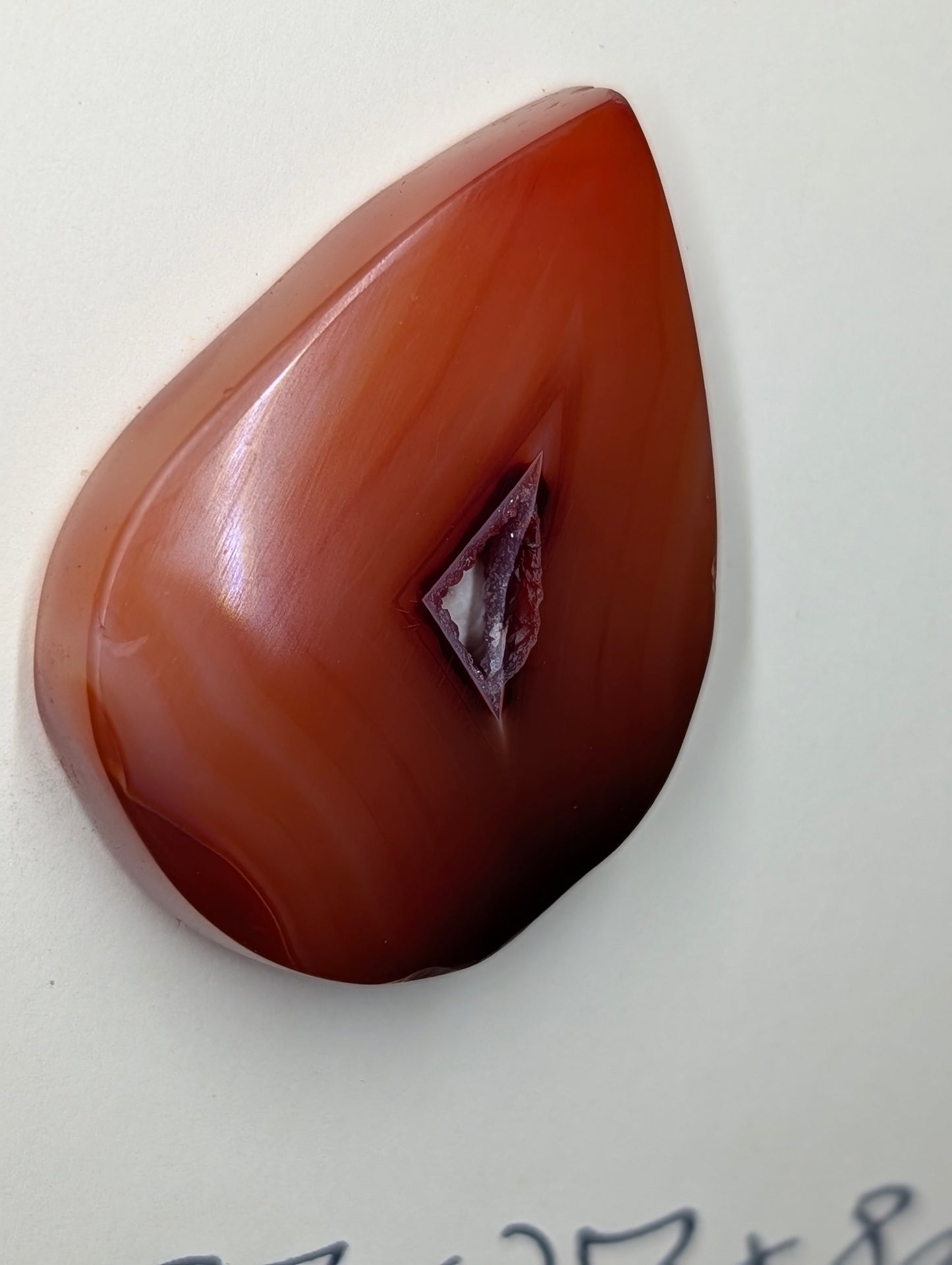 Carnelian -  Morocco  - 1 pc Cabochon
