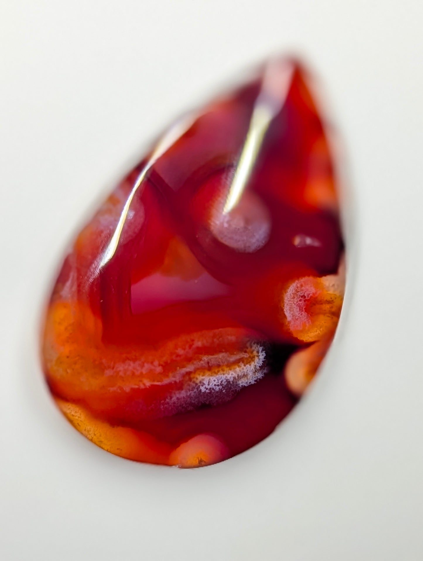 Carnelian -  Morocco  - 1 pc Cabochon