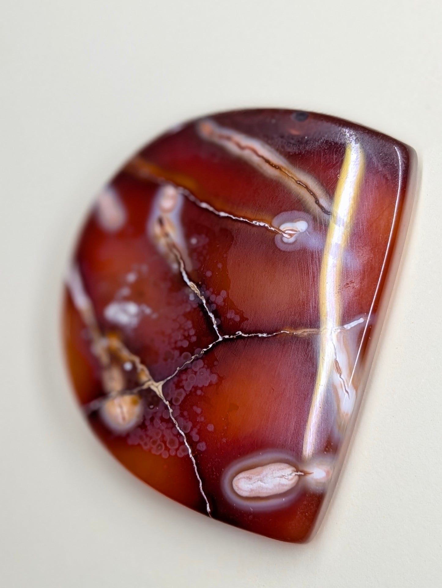 Carnelian -  Morocco  - 1 pc Cabochon