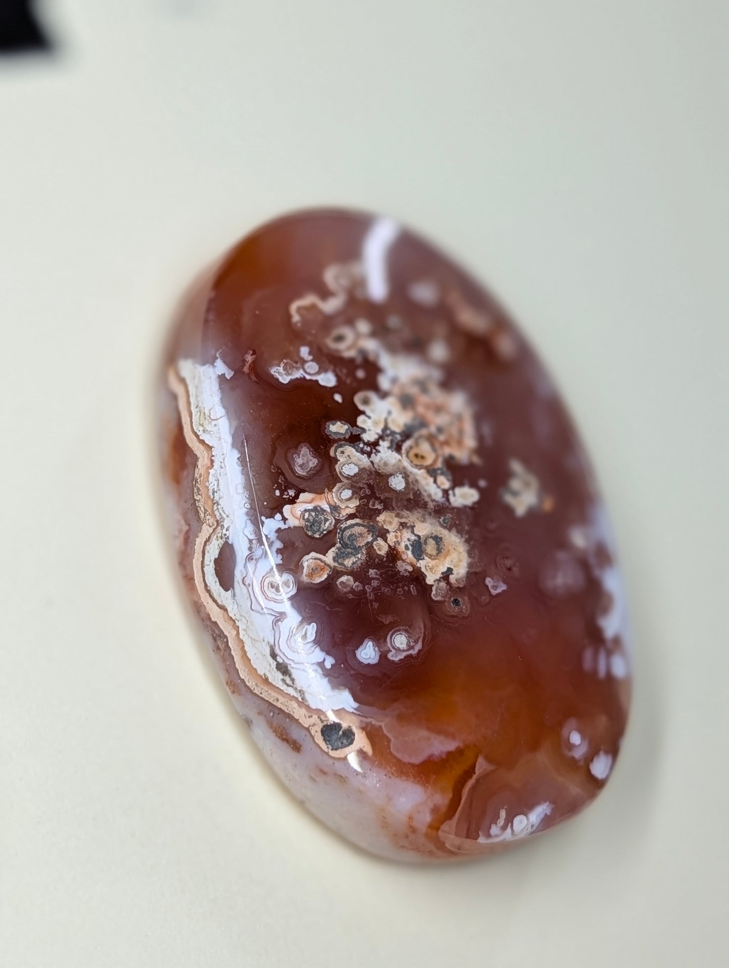 Carnelian -  Morocco  - 1 pc Cabochon