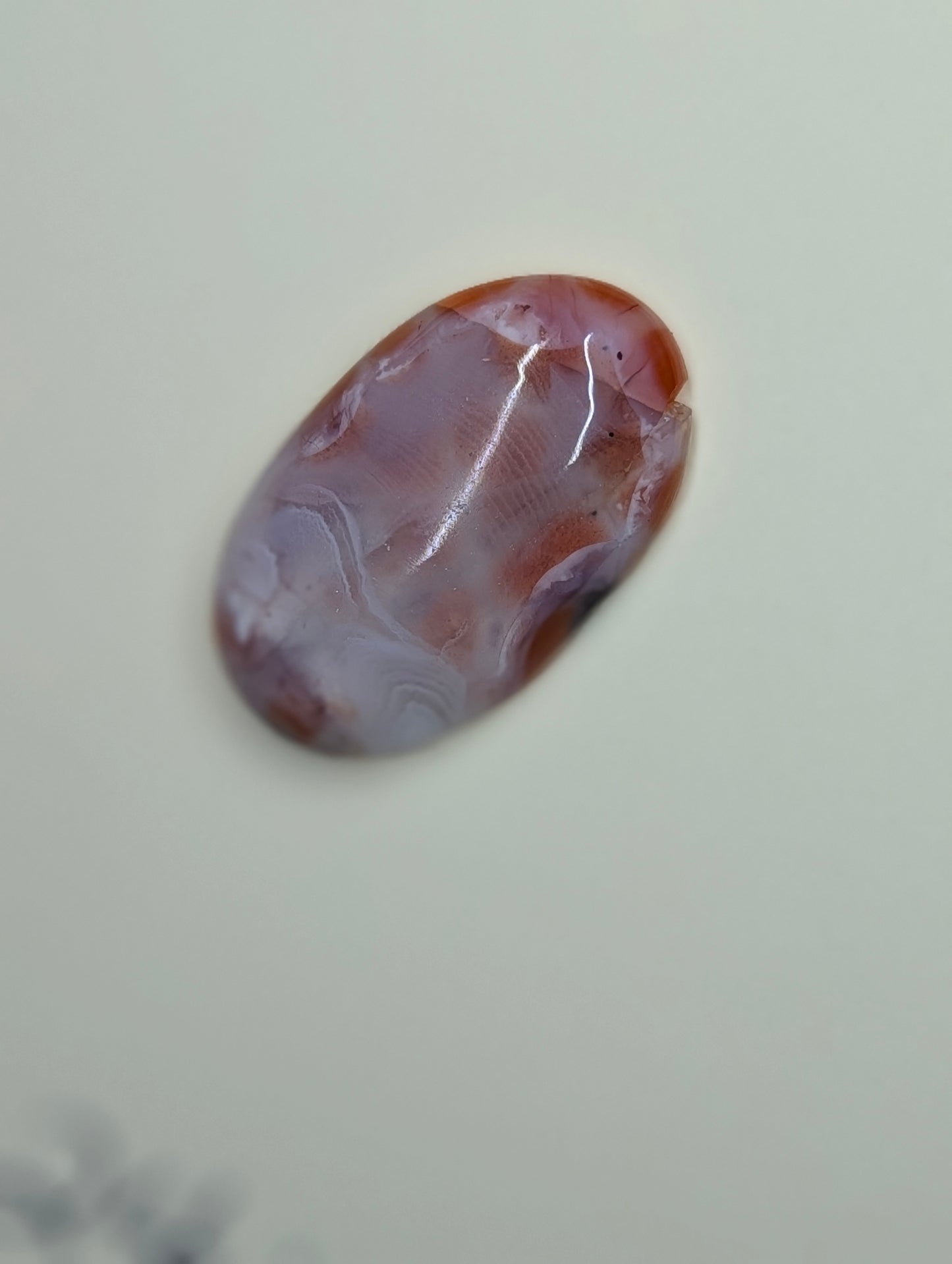 Carnelian -  Morocco  - 1 pc Cabochon