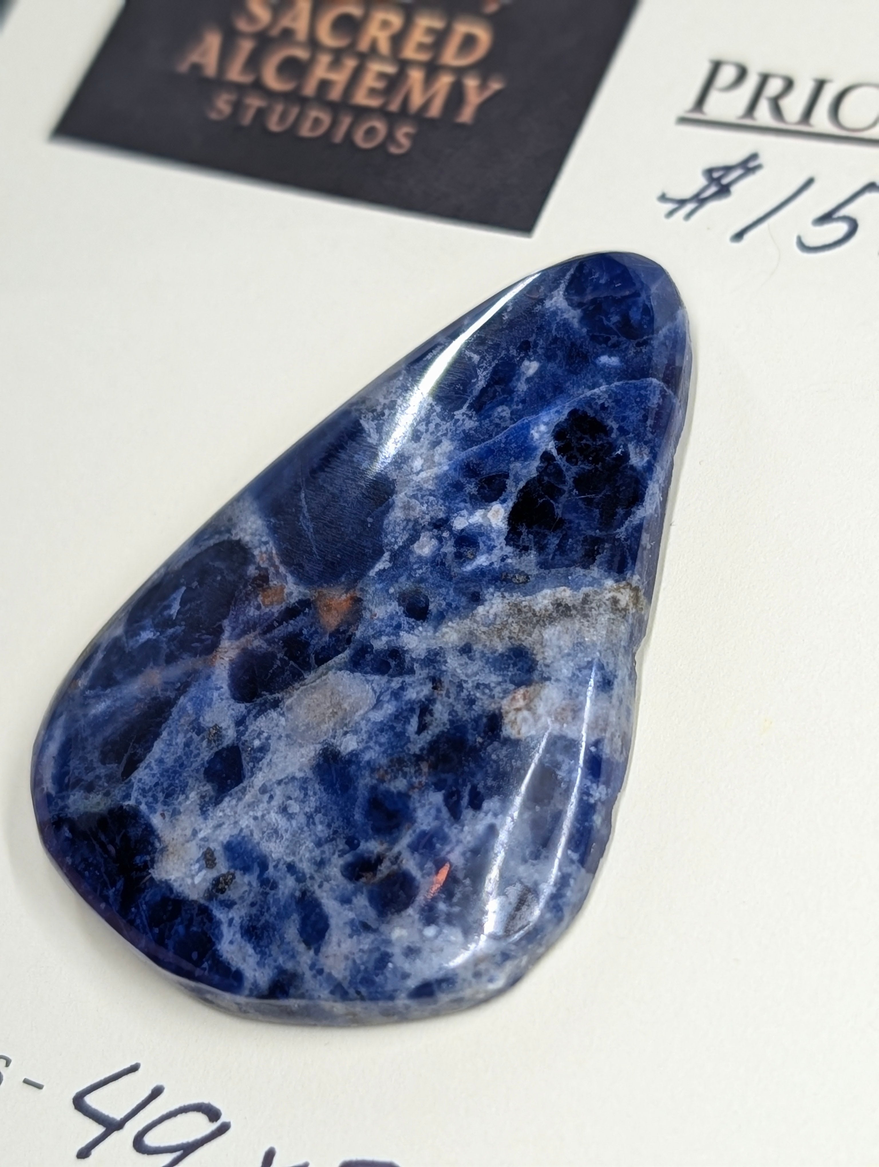 Sodalite (Brazil) Cabochon by Sacred Alchemy Studios