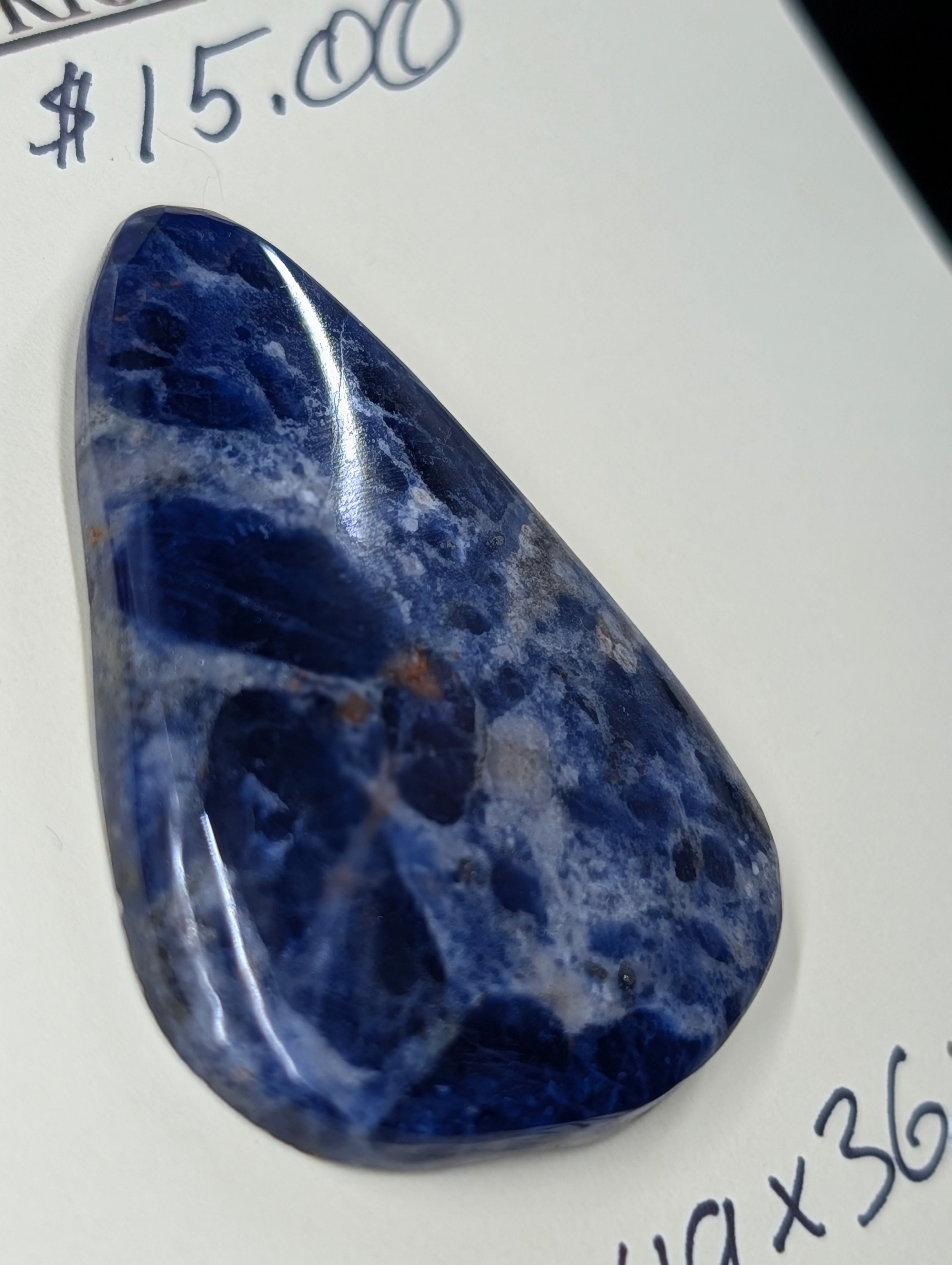 Sodalite (Brazil) Cabochon by Sacred Alchemy Studios