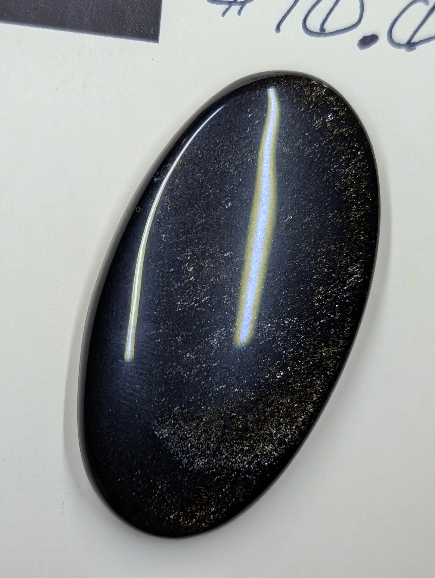 Gold Sheen Obsidian - Cabochon - Golden Flash