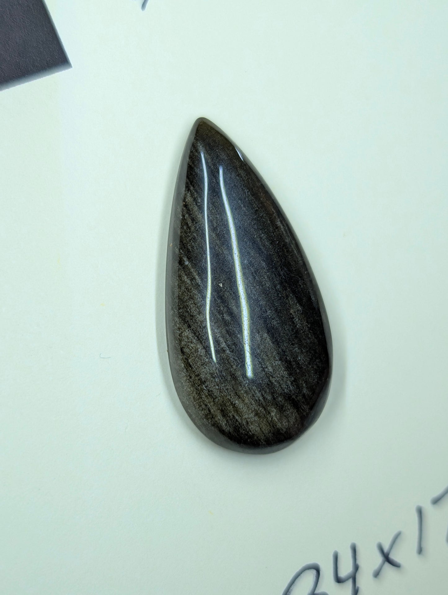 Gold Sheen Obsidian - Cabochon - Golden Flash