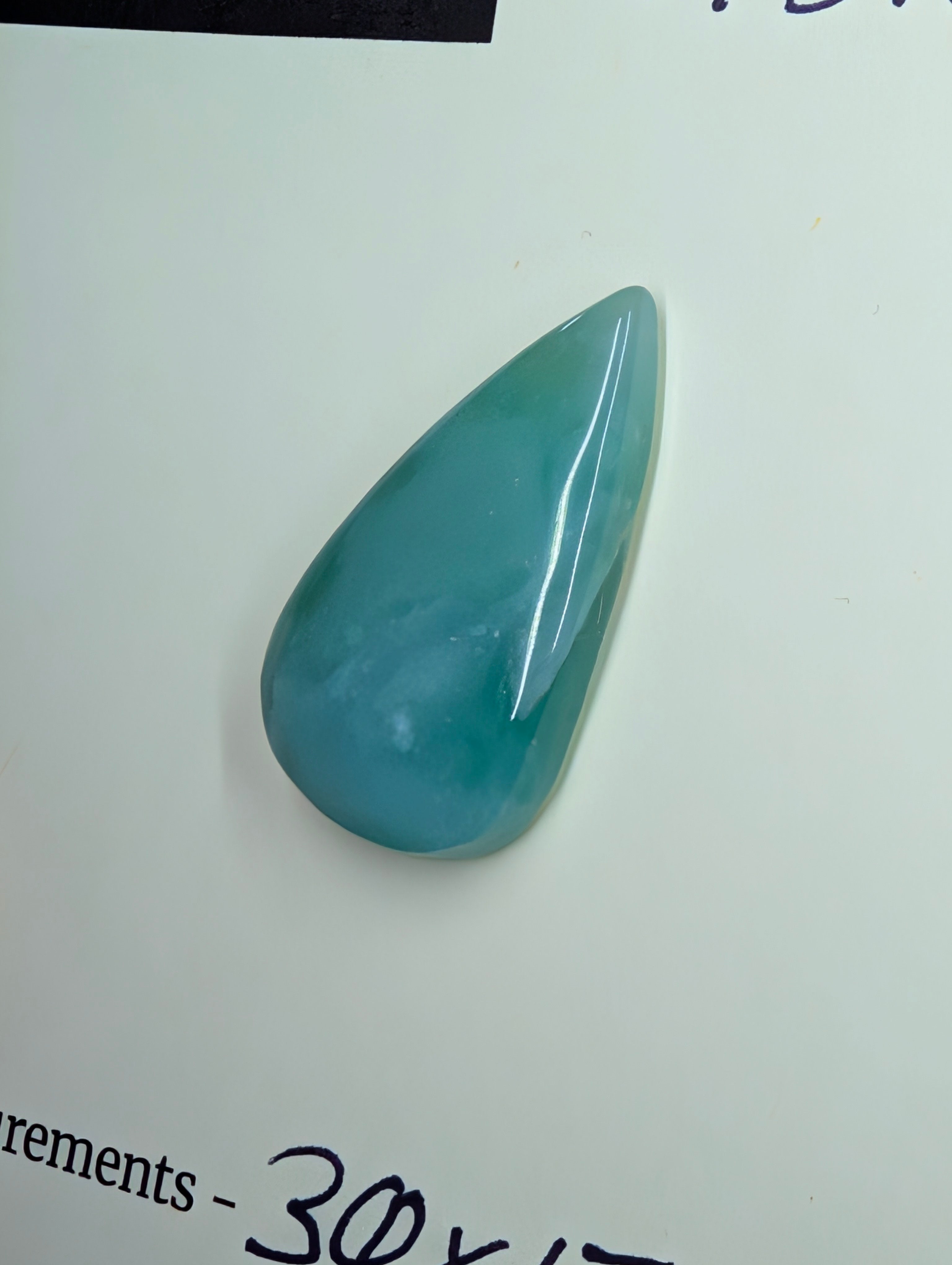 Green Aventurine - Karnataka, India - Cabochon by Sacred Alchemy Studios