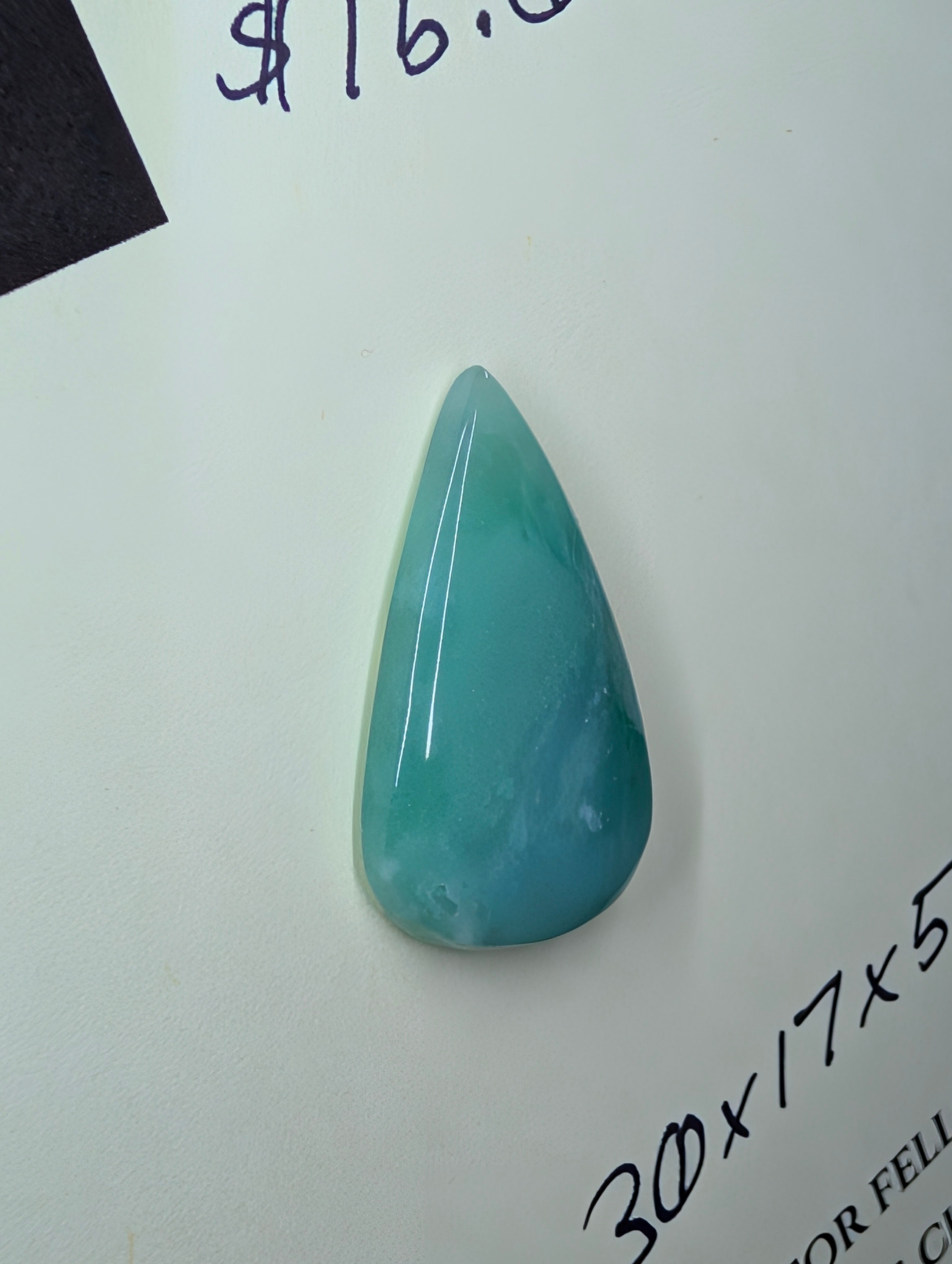 Green Aventurine - Karnataka, India - Cabochon by Sacred Alchemy Studios