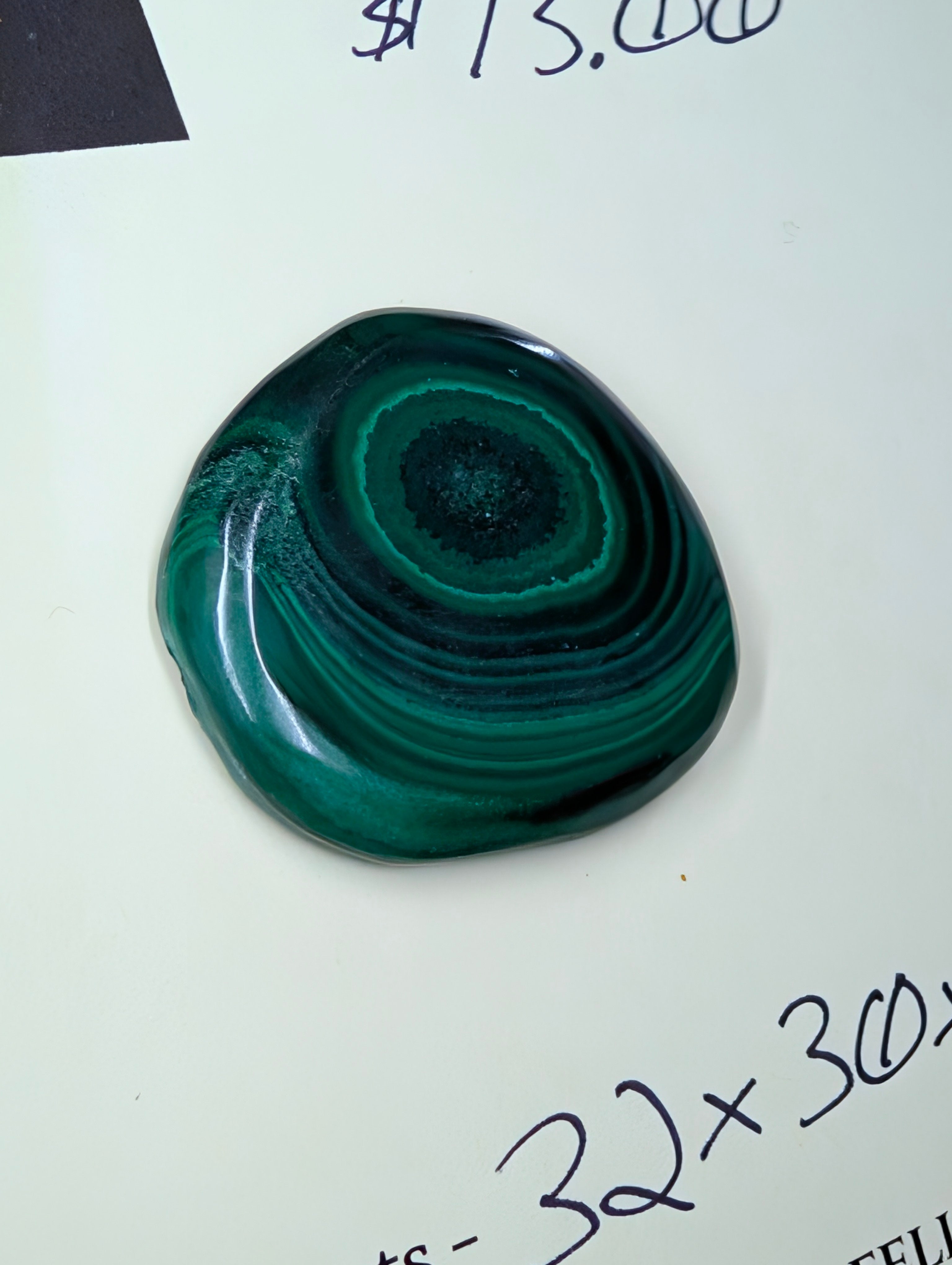 Malachite Cabochon - Cabochon by Sacred Alchemy Studios