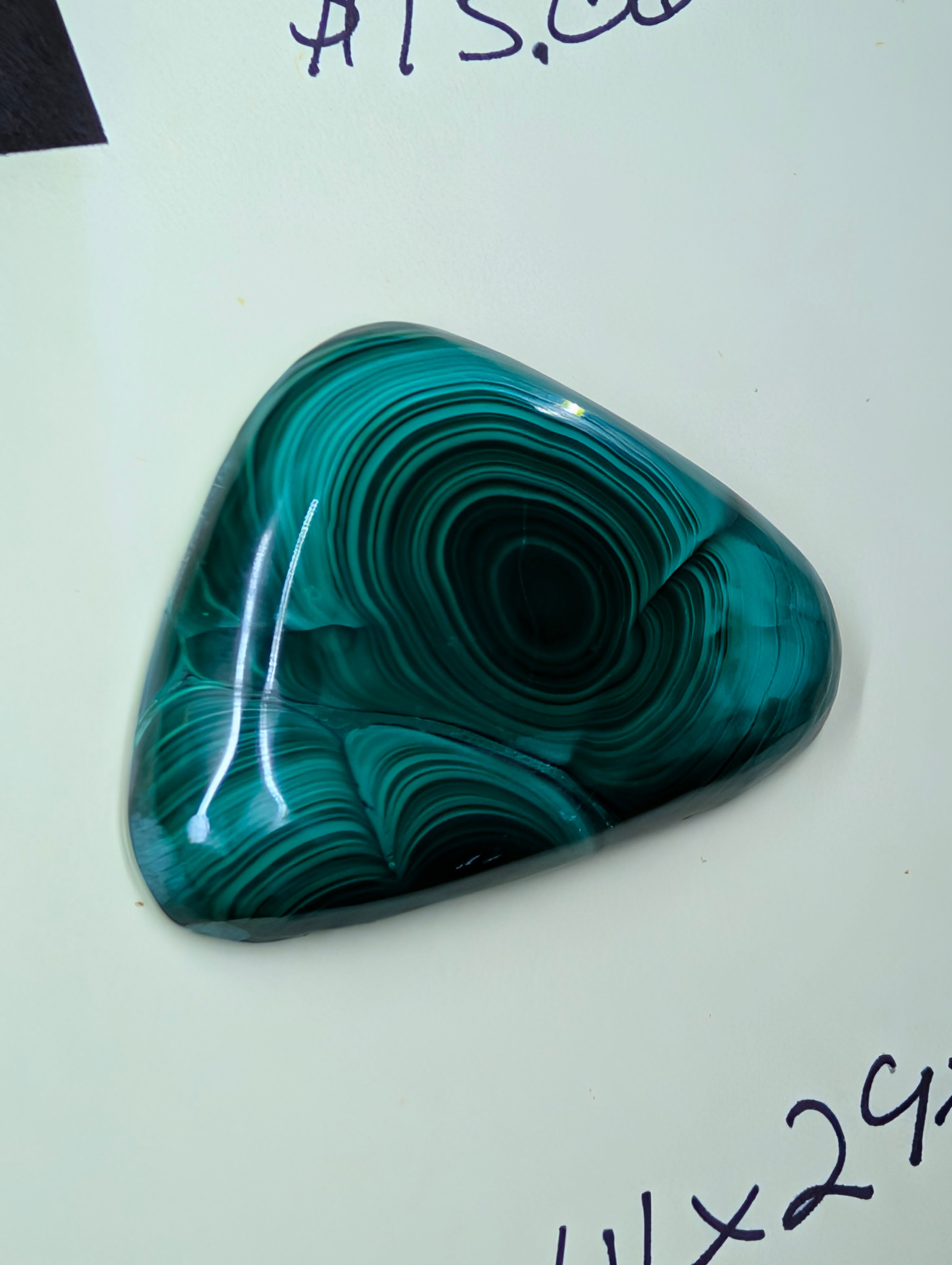 Malachite Cabochon - Cabochon by Sacred Alchemy Studios