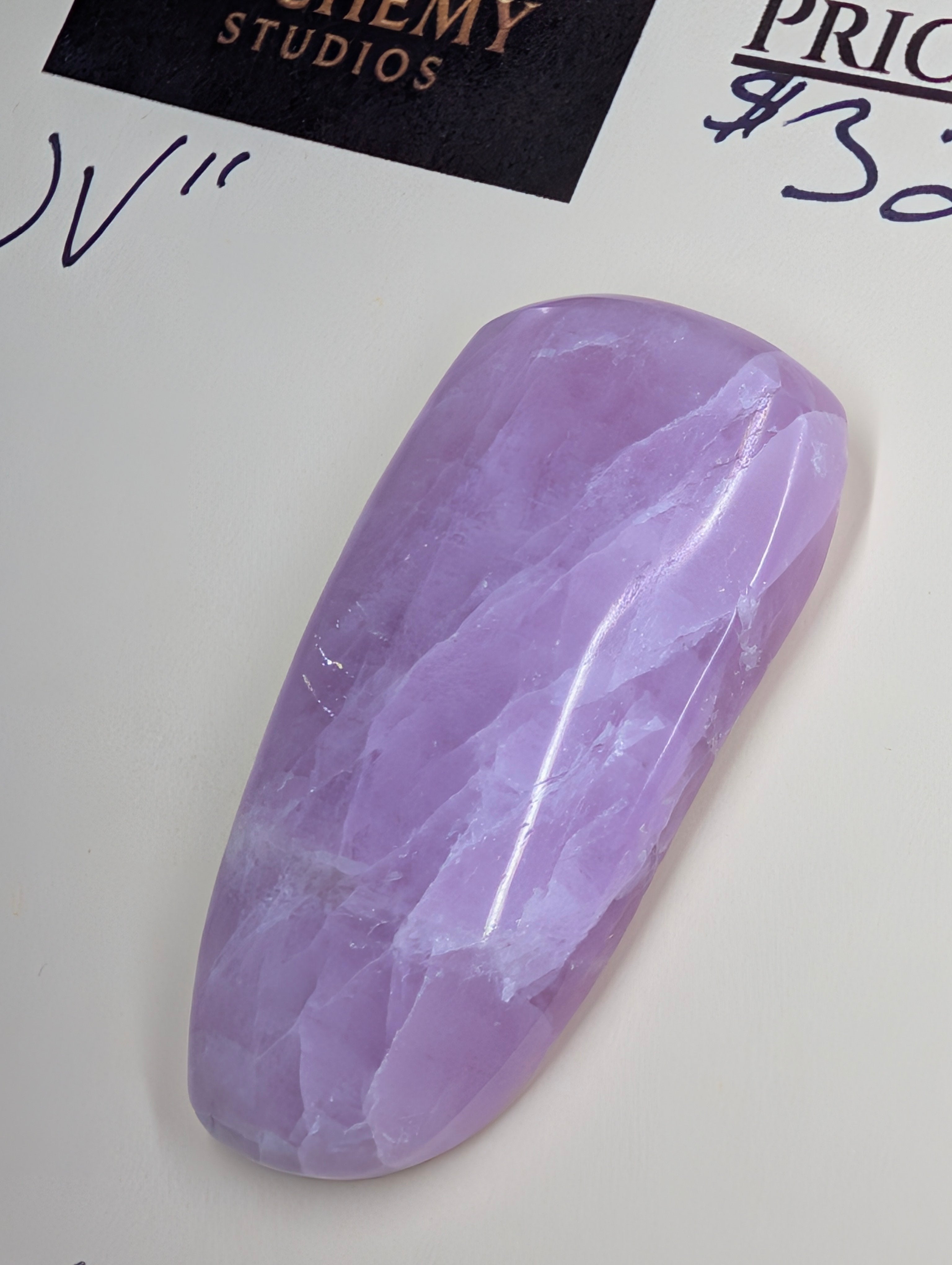 Kunzite - Cabochon - Pink Lithium Glow by Sacred Alchemy Studios