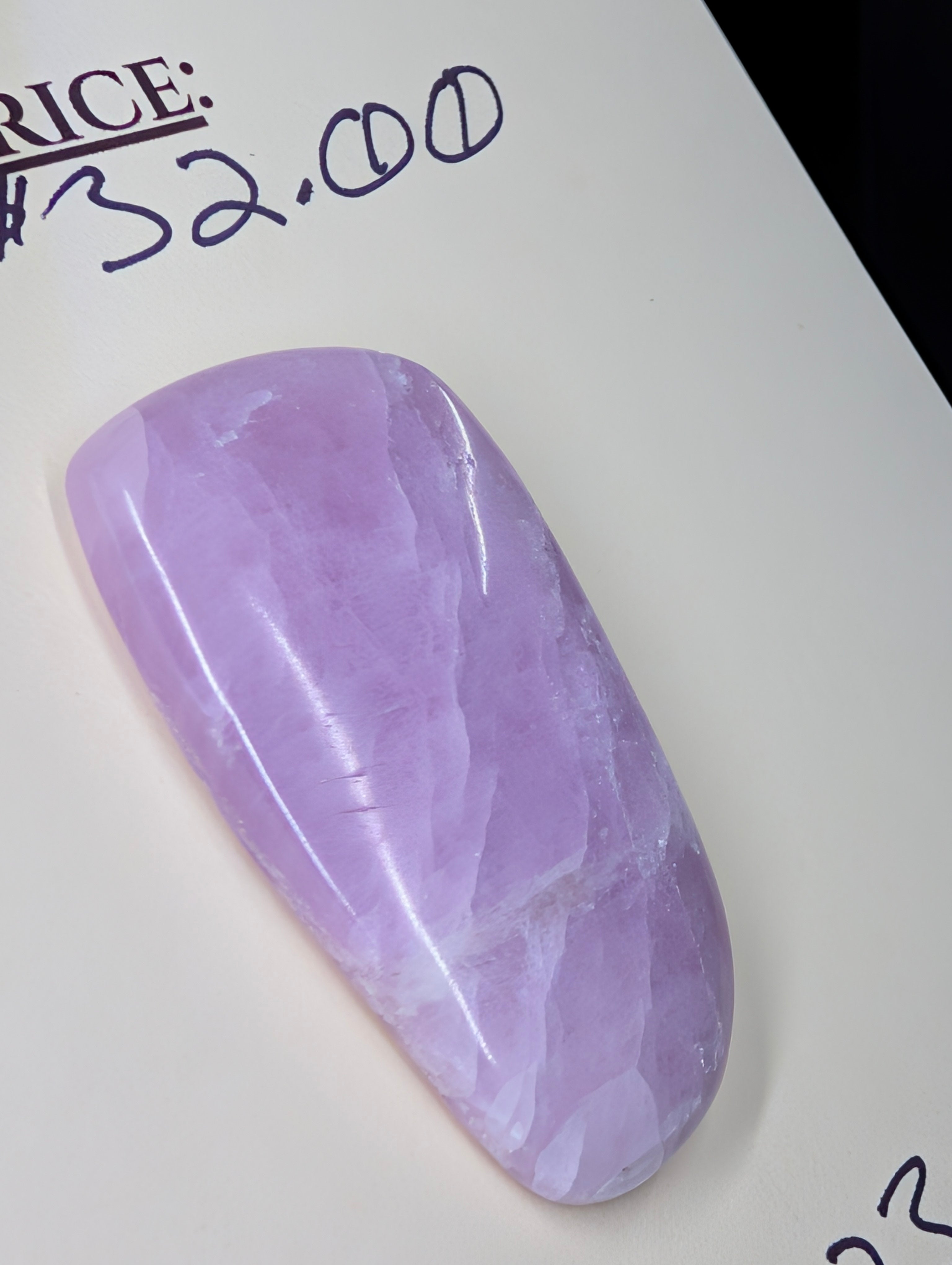 Kunzite - Cabochon - Pink Lithium Glow by Sacred Alchemy Studios