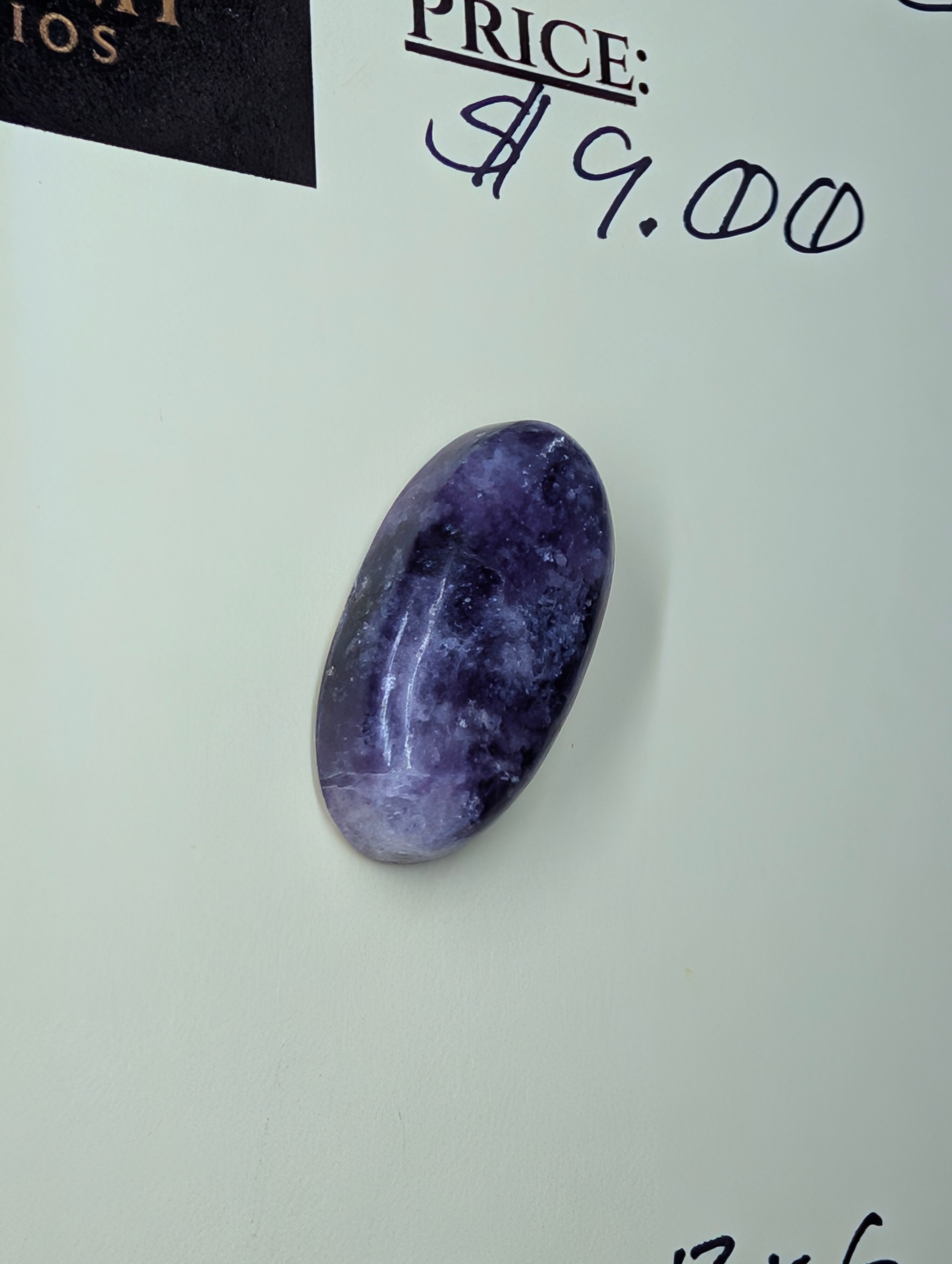 Lepidolite - India - Handcrafted Cabochon by Sacred Alchemy Studios