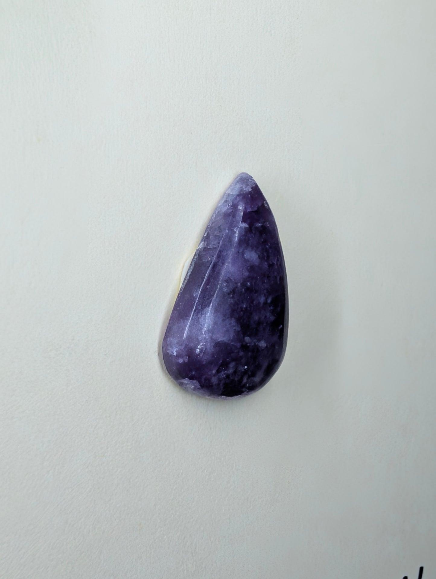 Lepidolite - India - 1 Cabochon Handcrafted