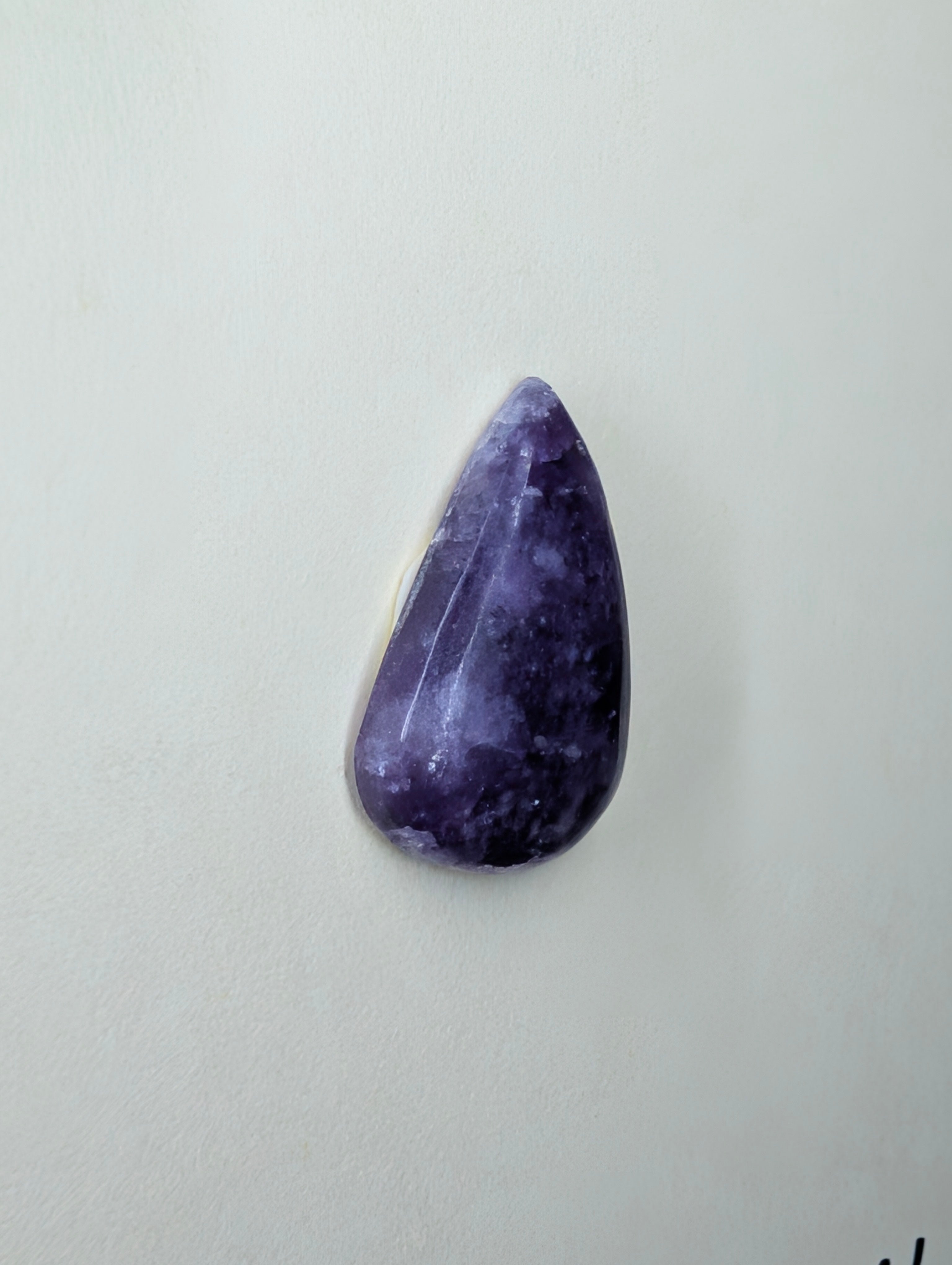 Lepidolite - India - 1 Cabochon Handcrafted by Sacred Alchemy Studios