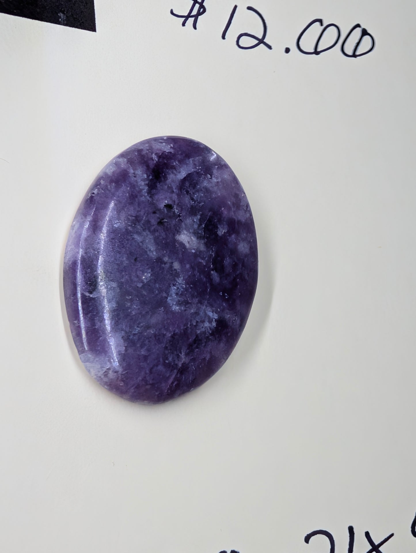 Lepidolite - India - 1 Cabochon Handcrafted