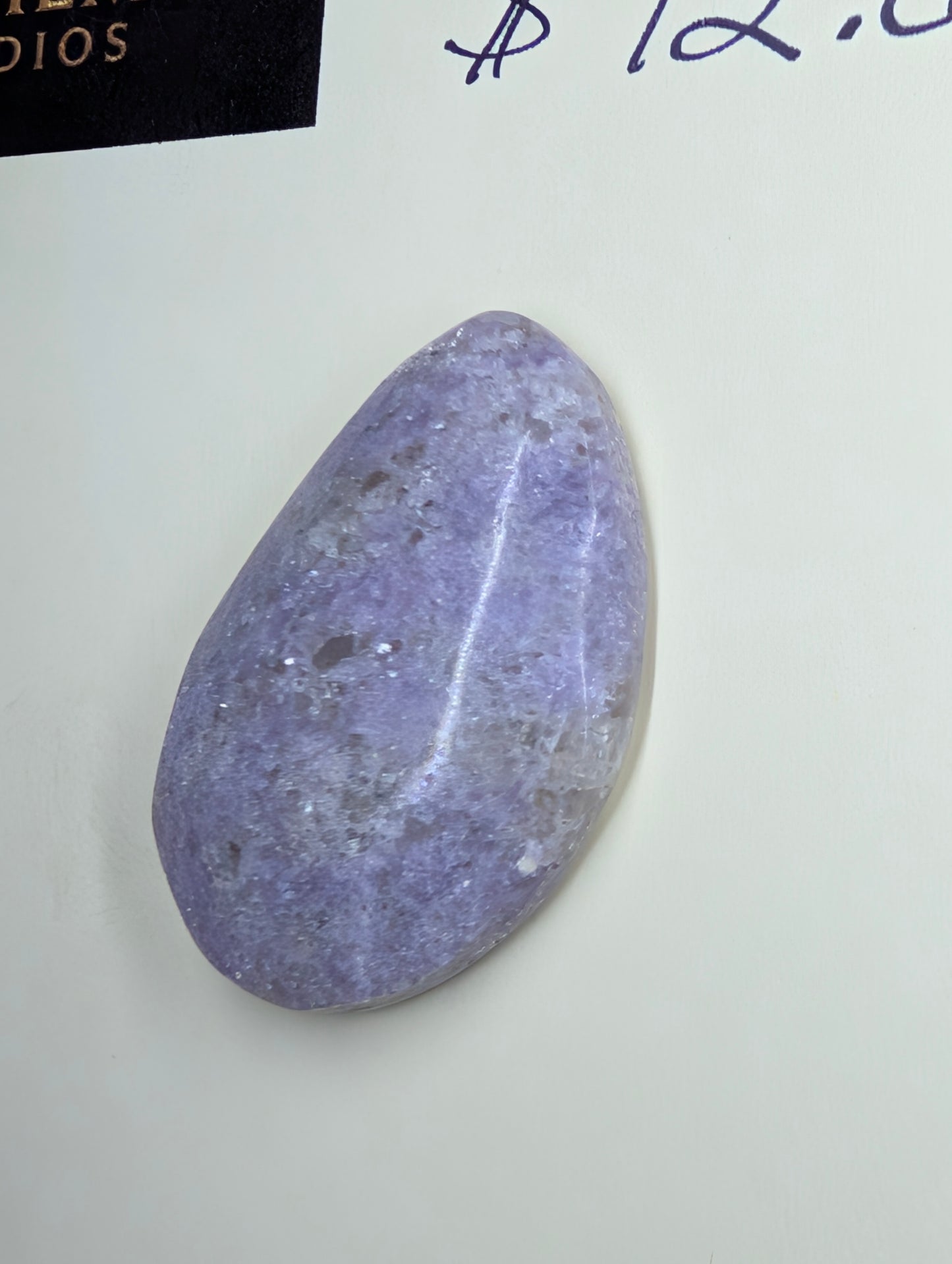 Lepidolite - India - 1 Cabochon Handcrafted- Freeform