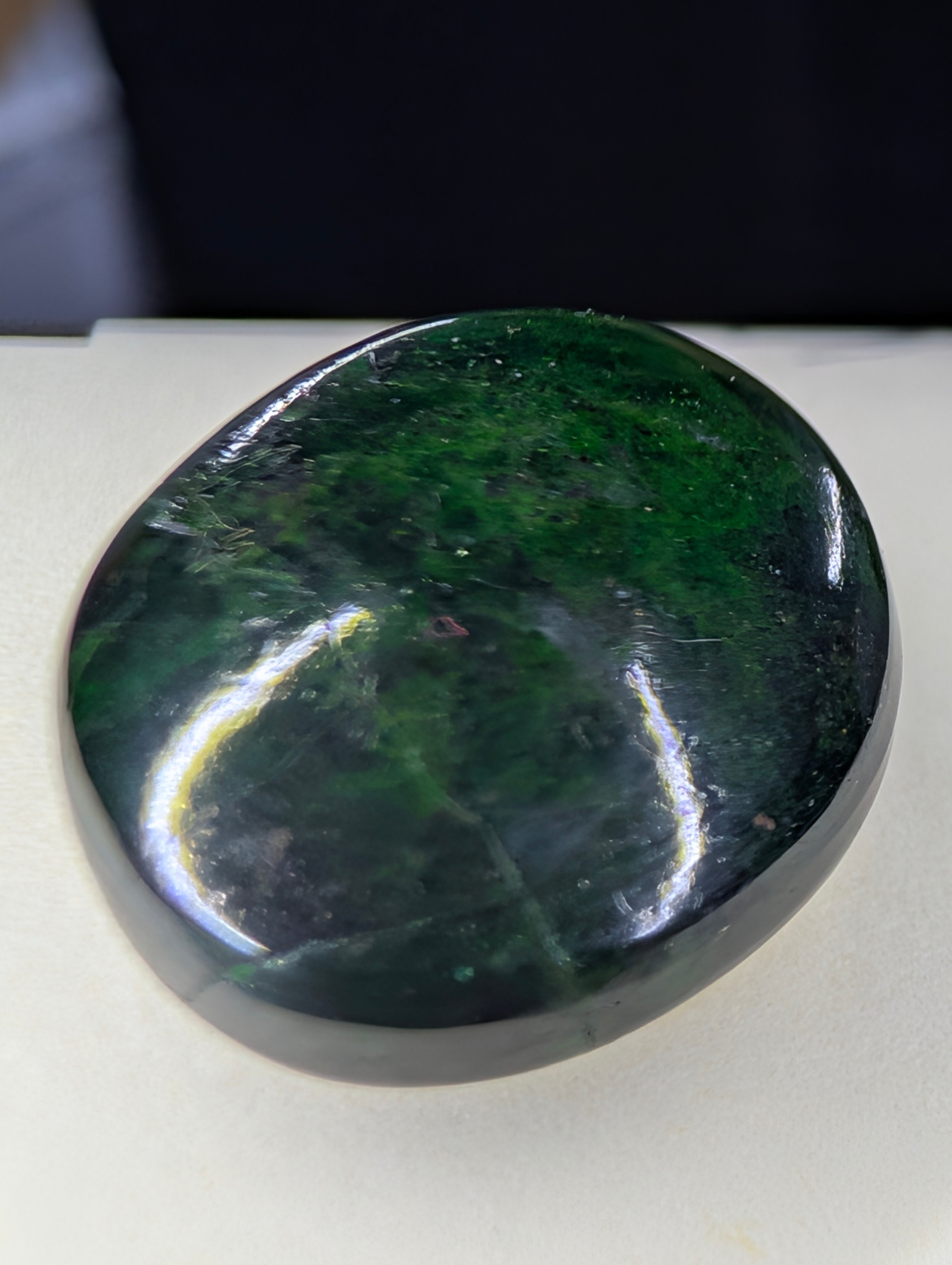 Tsavorite Garnet - East Africa - Oval Cabochon by Sacred Alchemy Studios
