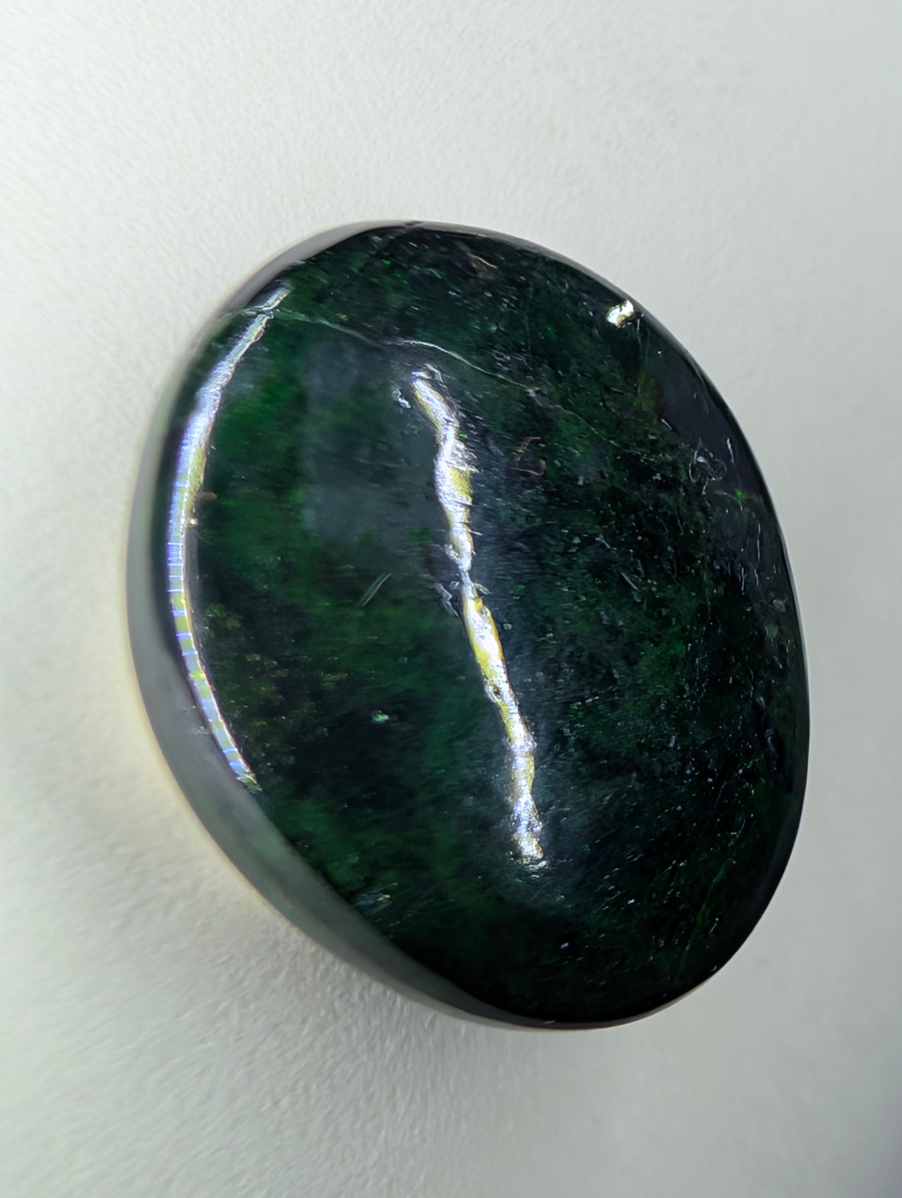 Tsavorite Garnet - East Africa - Oval Cabochon by Sacred Alchemy Studios