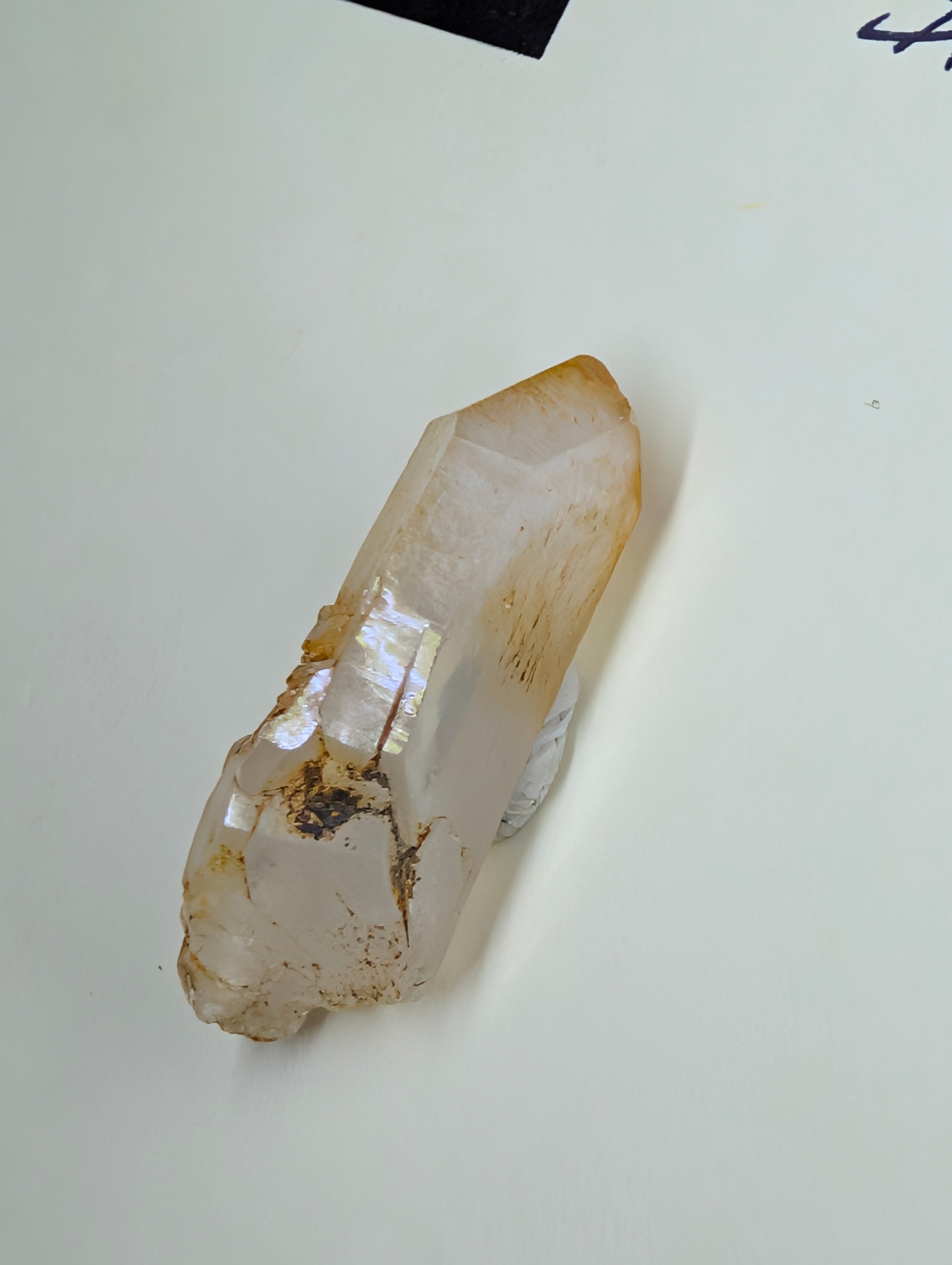 Mango Quartz - Boyacá, Colombia - Halloysite Included Crystal by Sacred Alchemy Studios