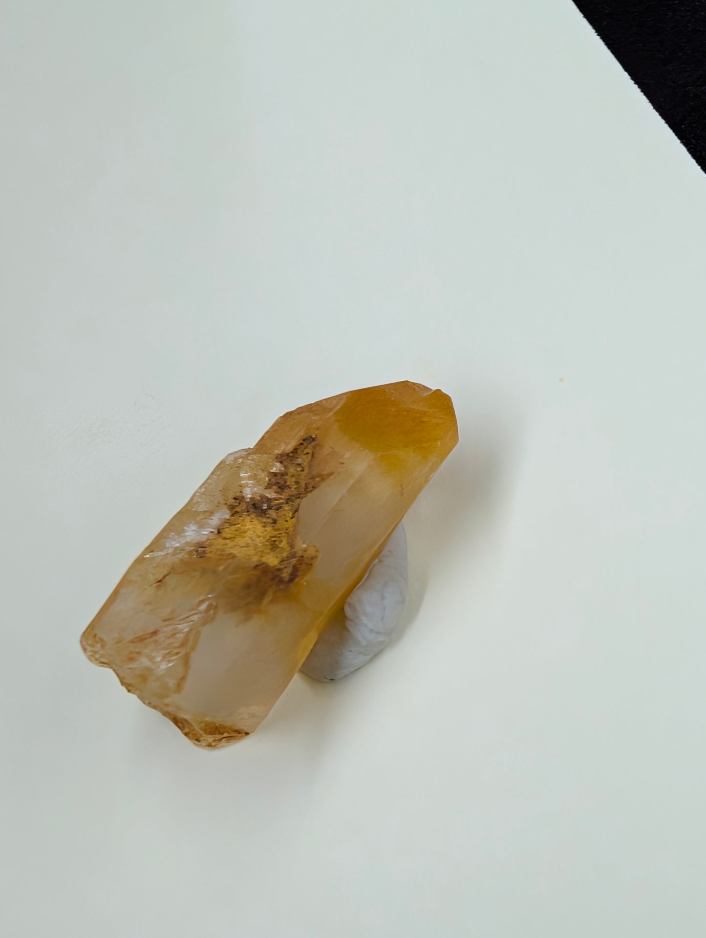 Mango Quartz - Boyacá, Colombia - Halloysite Included Crystal