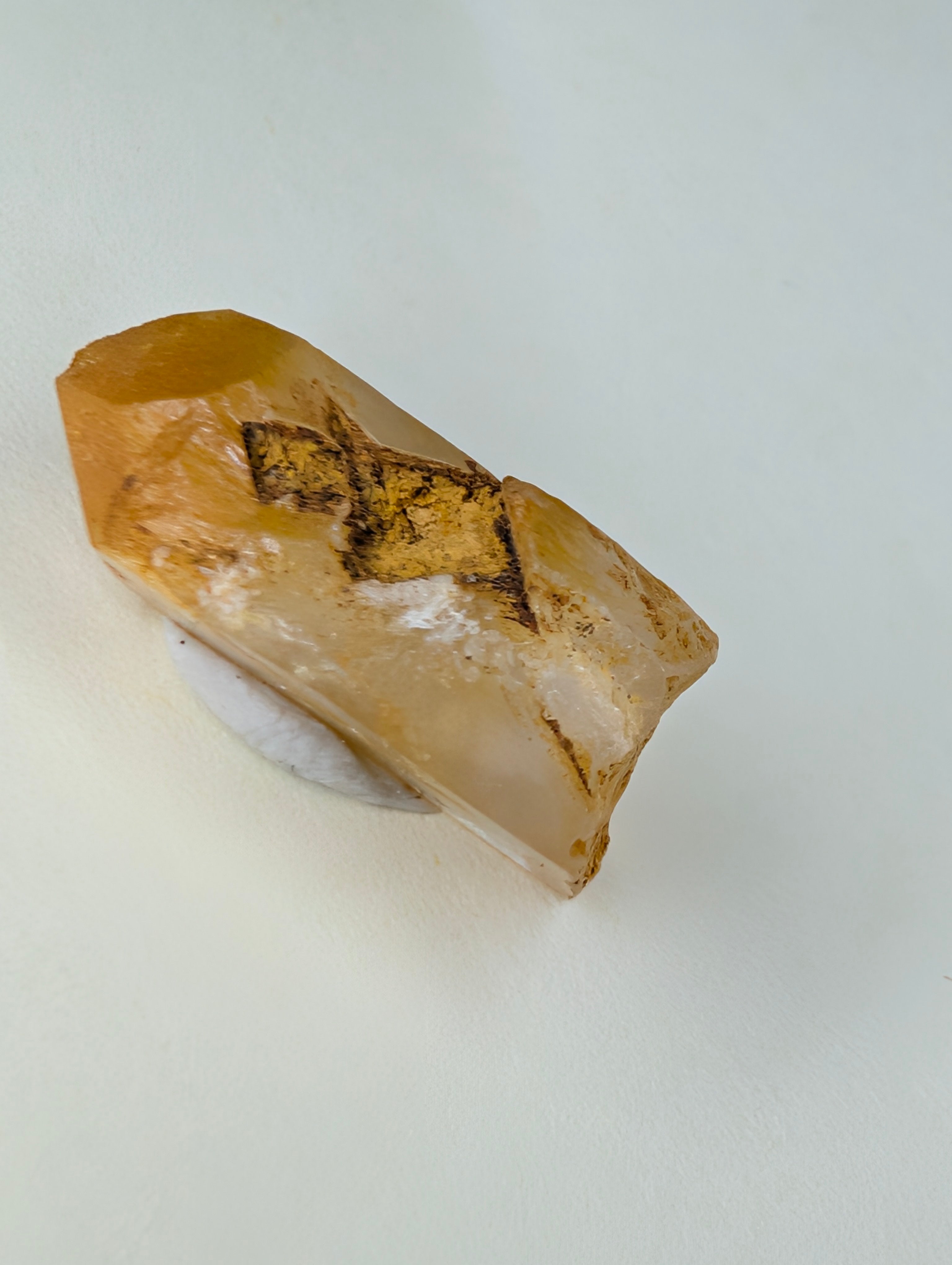 Mango Quartz - Boyacá, Colombia - Halloysite Included Crystal by Sacred Alchemy Studios