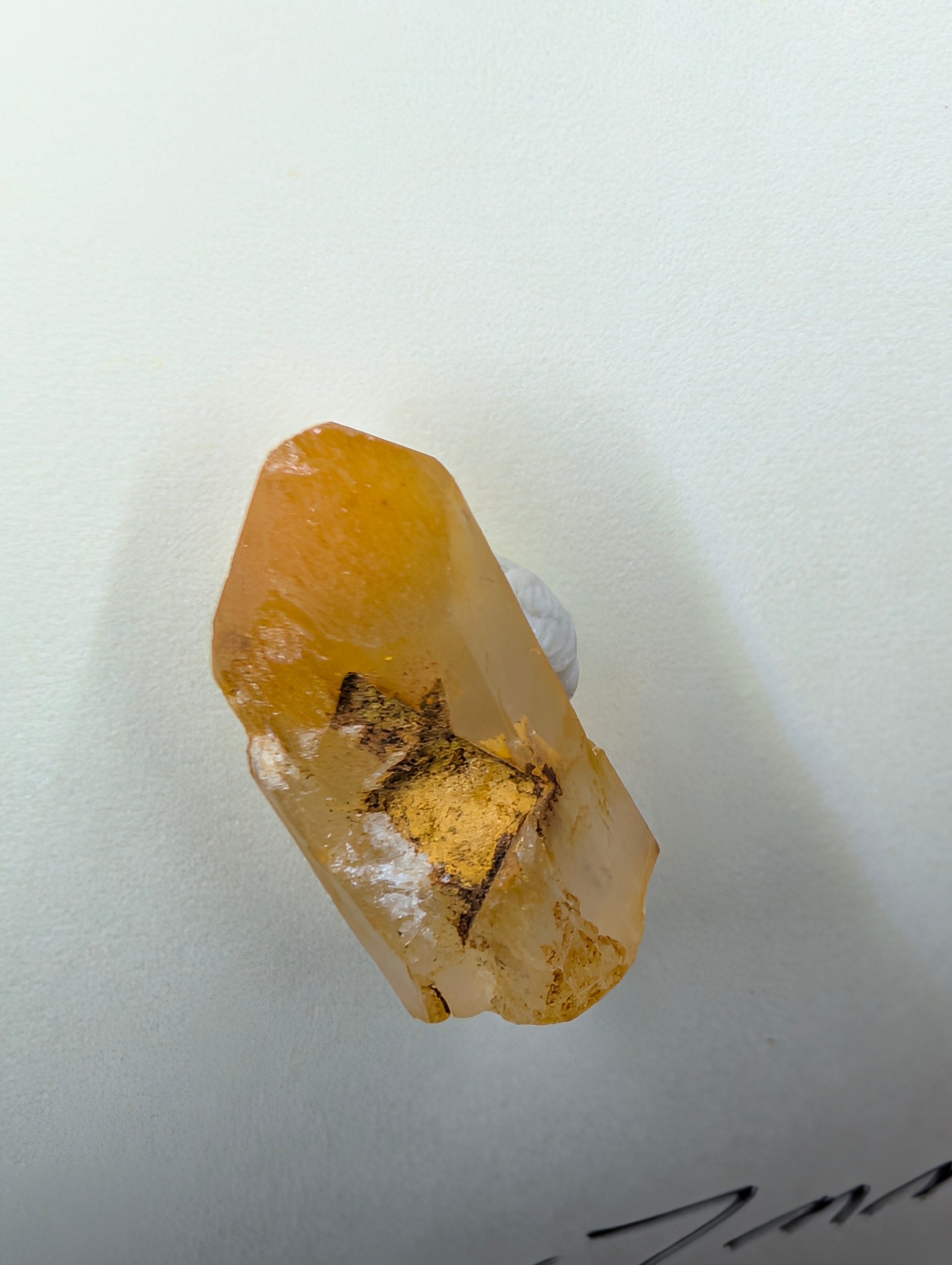 Mango Quartz - Boyacá, Colombia - Halloysite Included Crystal by Sacred Alchemy Studios
