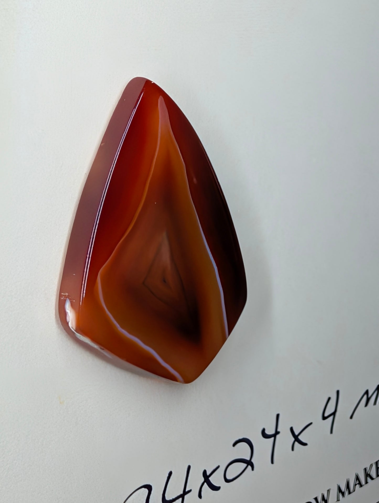 Carnelian -  Morocco  - 1 pc Cabochon