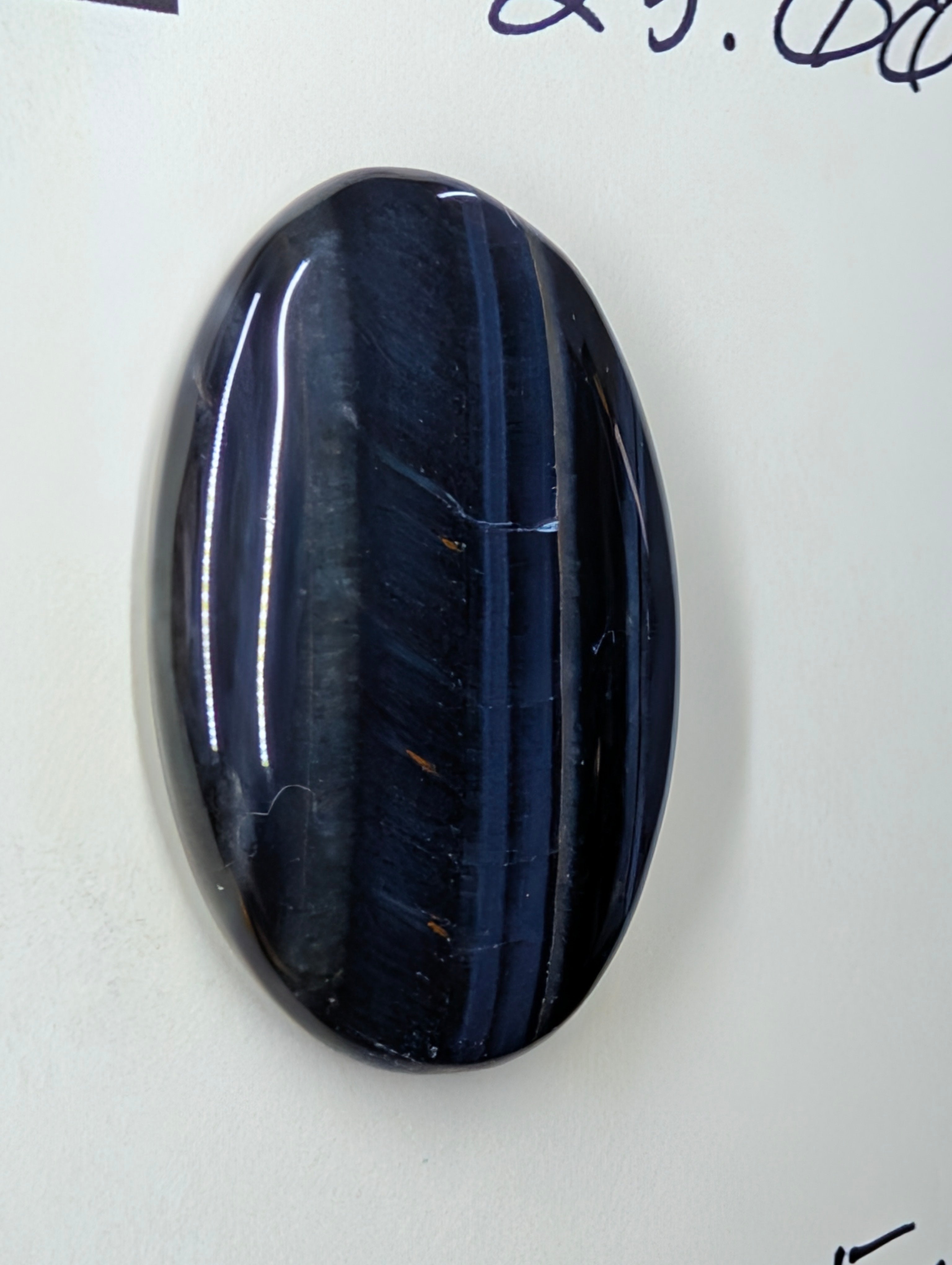 Blue Tiger's Eye "Hawk's Eye" – Natural Cabochon by Sacred Alchemy Studios
