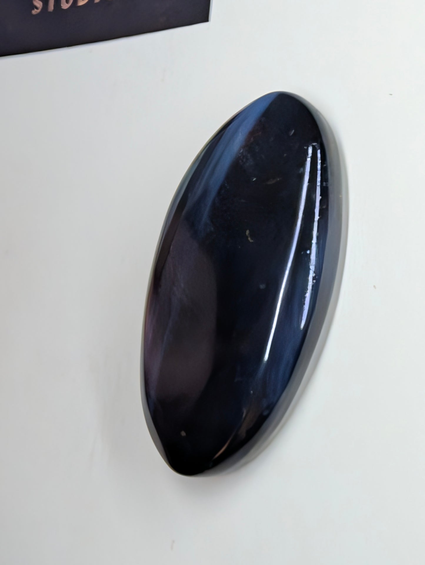 Blue Tiger's Eye "Hawk's Eye" – Natural Cabochon