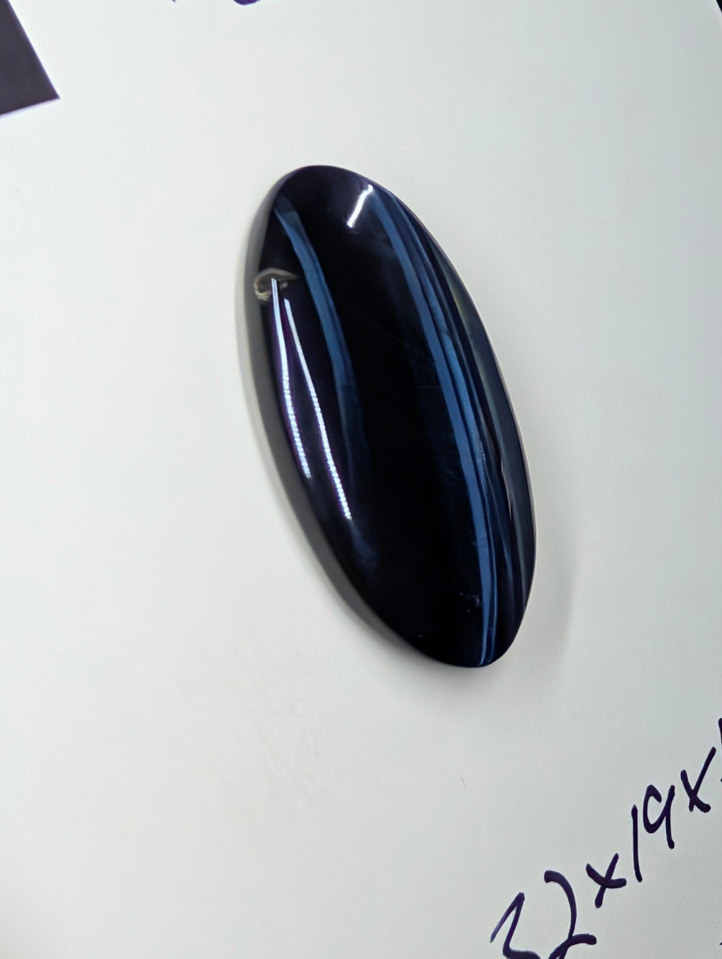 Blue Tiger's Eye "Hawk's Eye" – Natural Cabochon