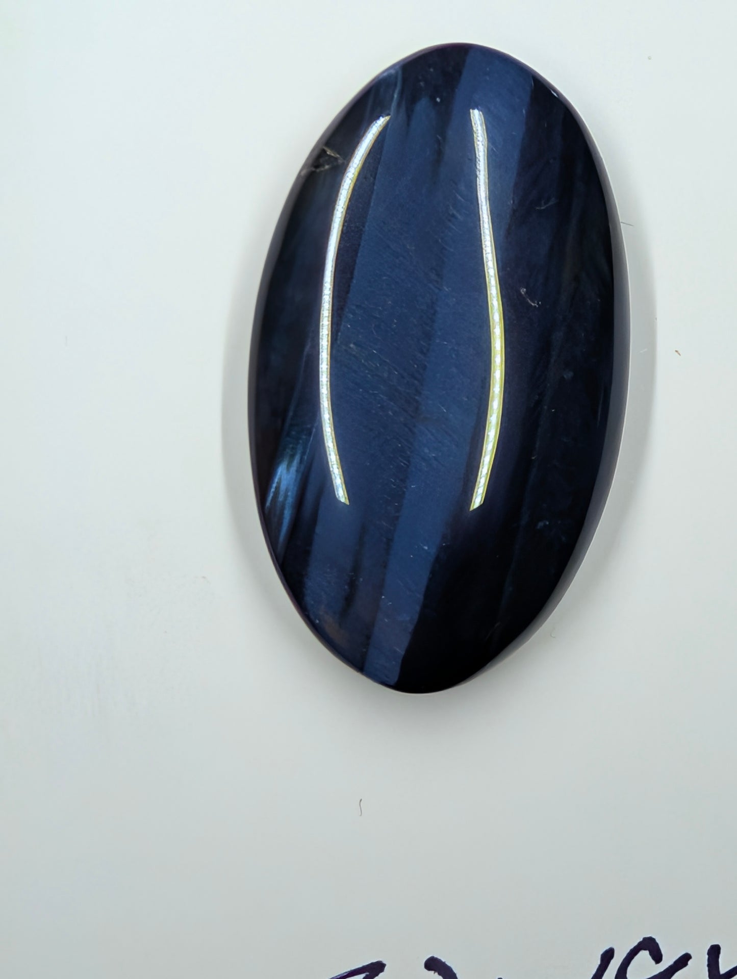 Blue Tiger's Eye "Hawk's Eye" – Natural Cabochon