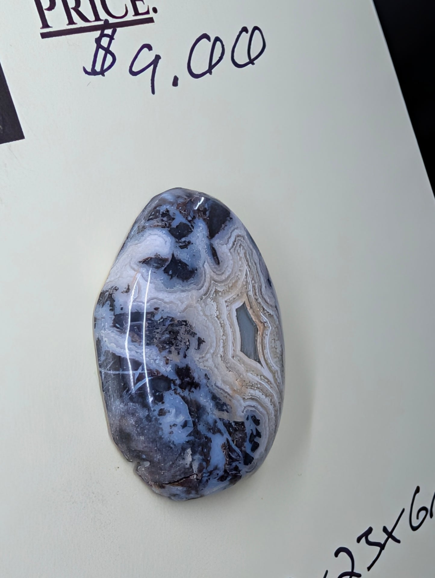 Dendritic Lace Agate - Cabochon - Wire Wrap Only