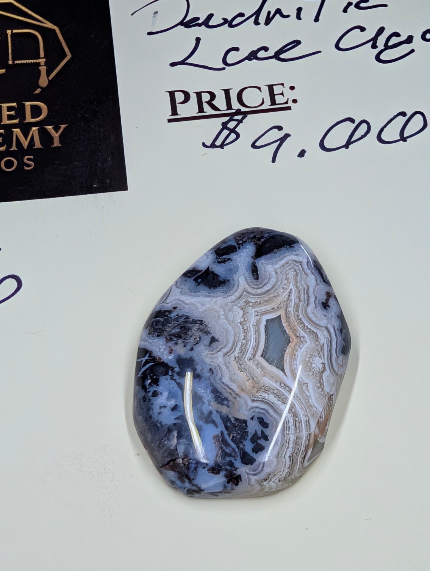 Dendritic Lace Agate - Cabochon - Wire Wrap Only
