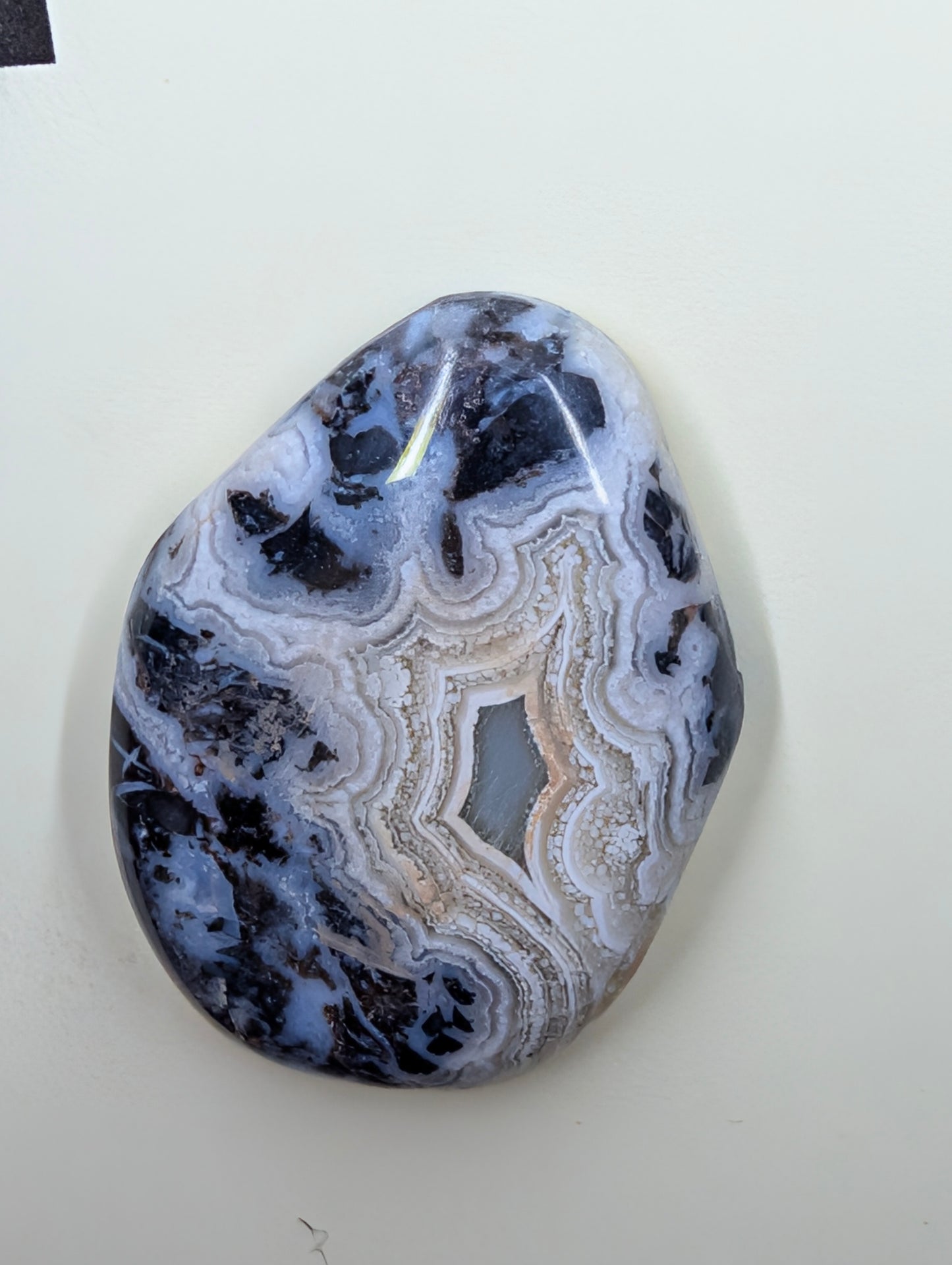 Dendritic Lace Agate - Cabochon - Wire Wrap Only