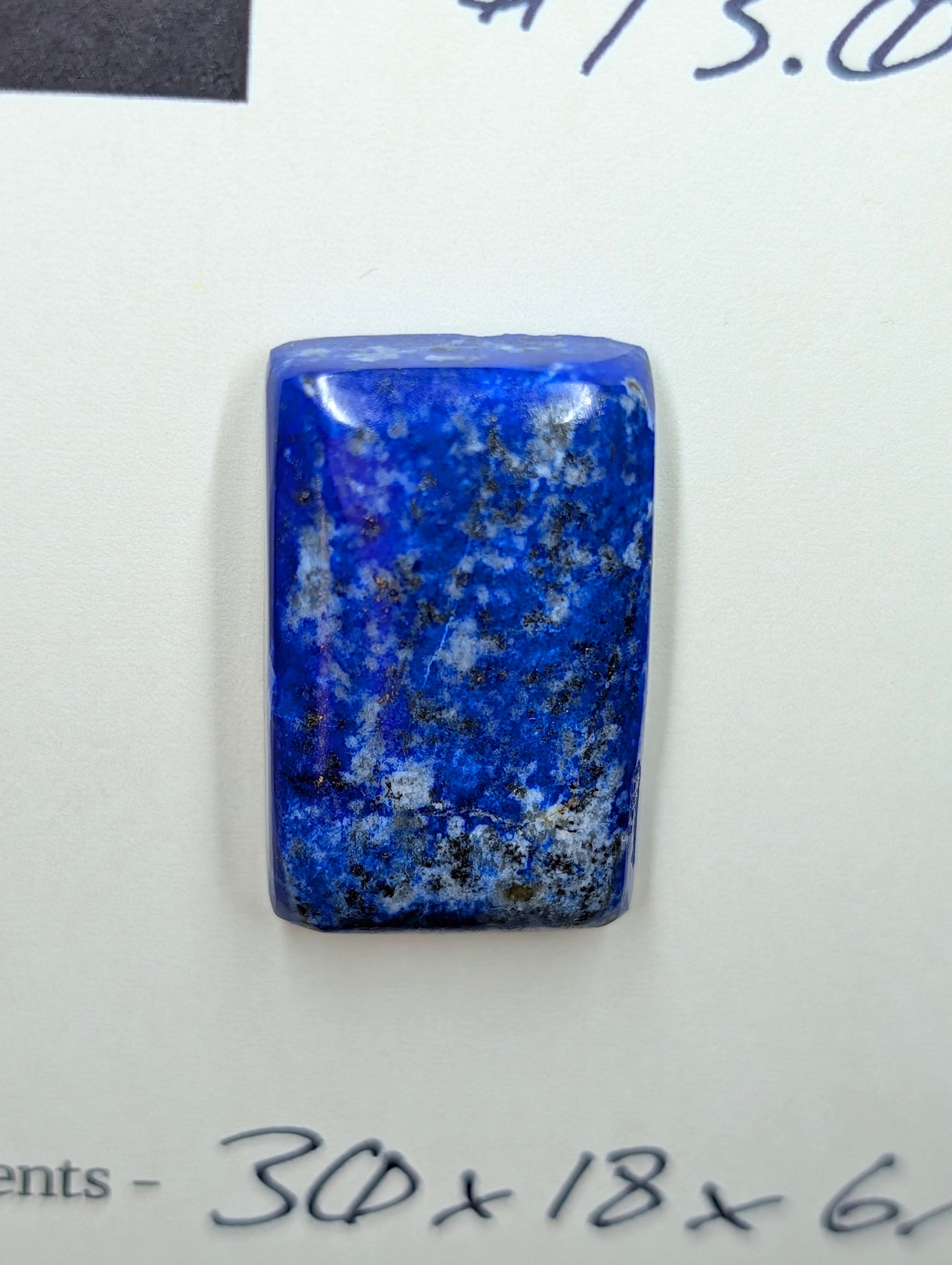 Lapis Lazuli - Cabochon – Afghanistan – Sar-e-Sang Mine