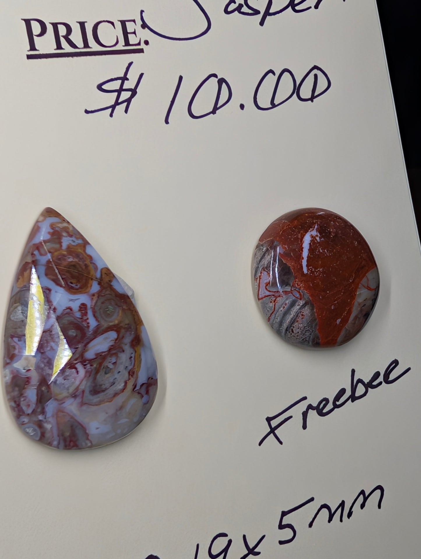 Red Creek Jasper Cabochon