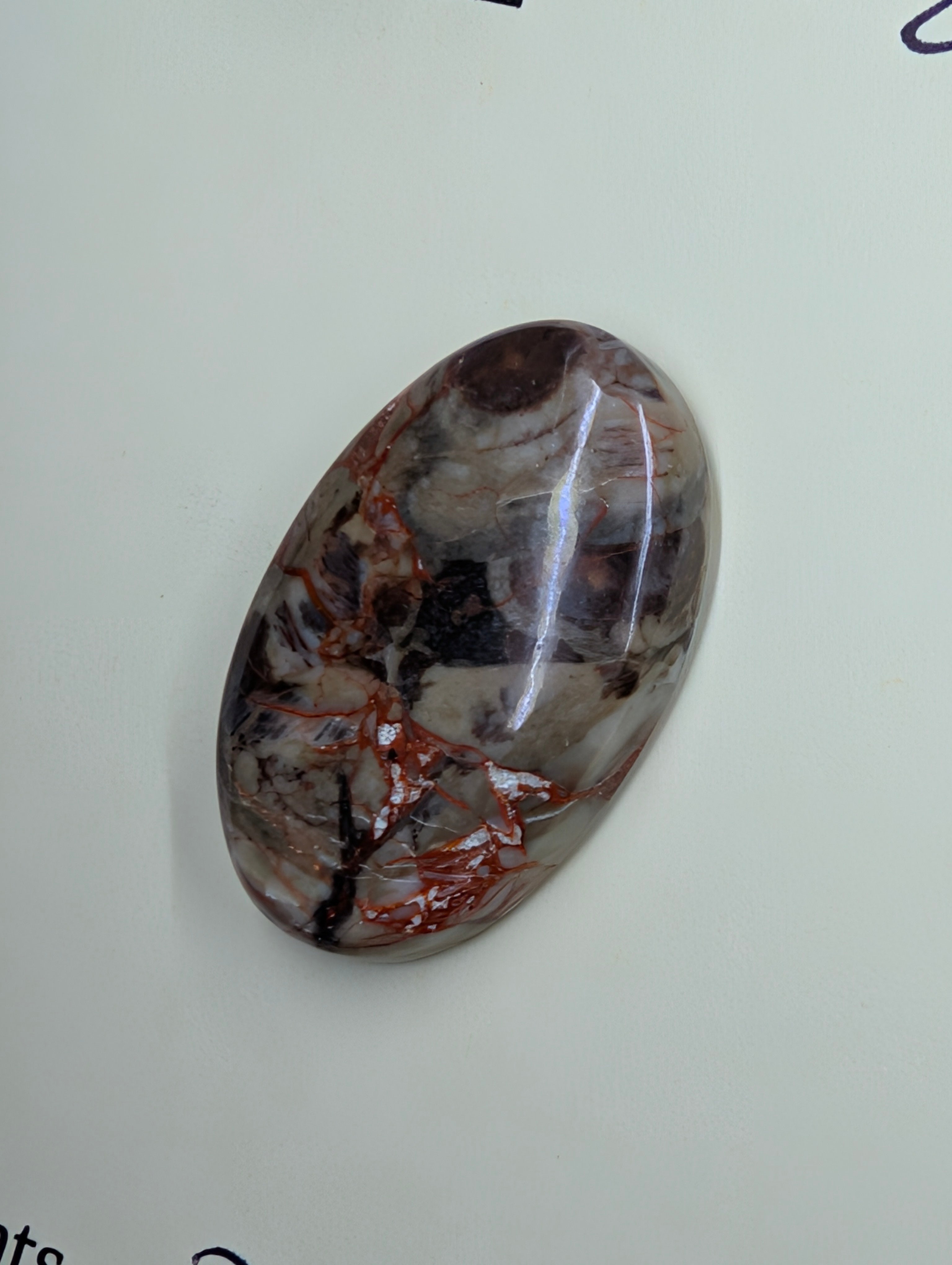 Red Creek Jasper Cabochon by Sacred Alchemy Studios