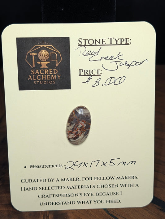 Red Creek Jasper Cabochon