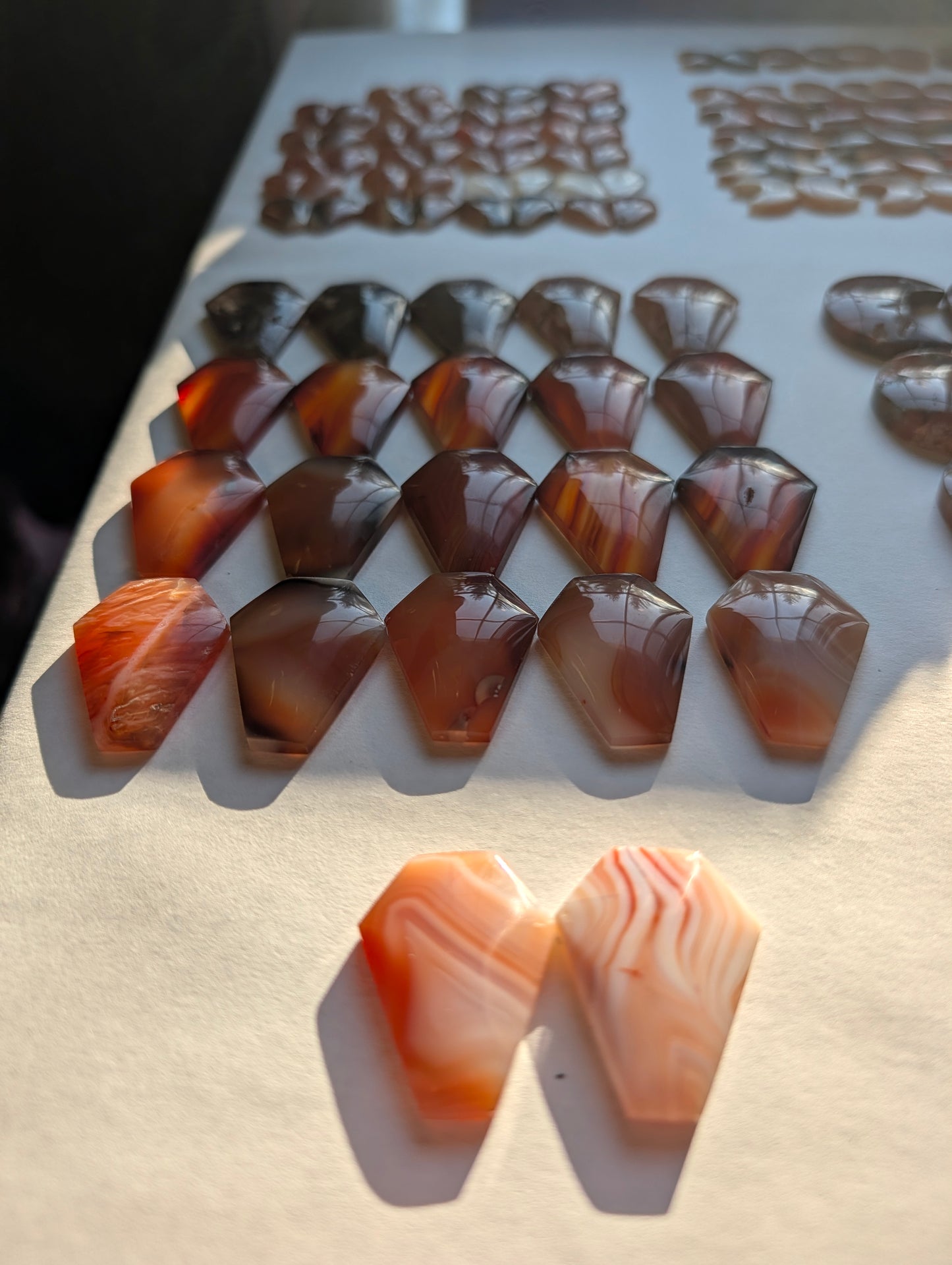 Coffin Shape - Carnelian - Design-Ready Calibrated Sets